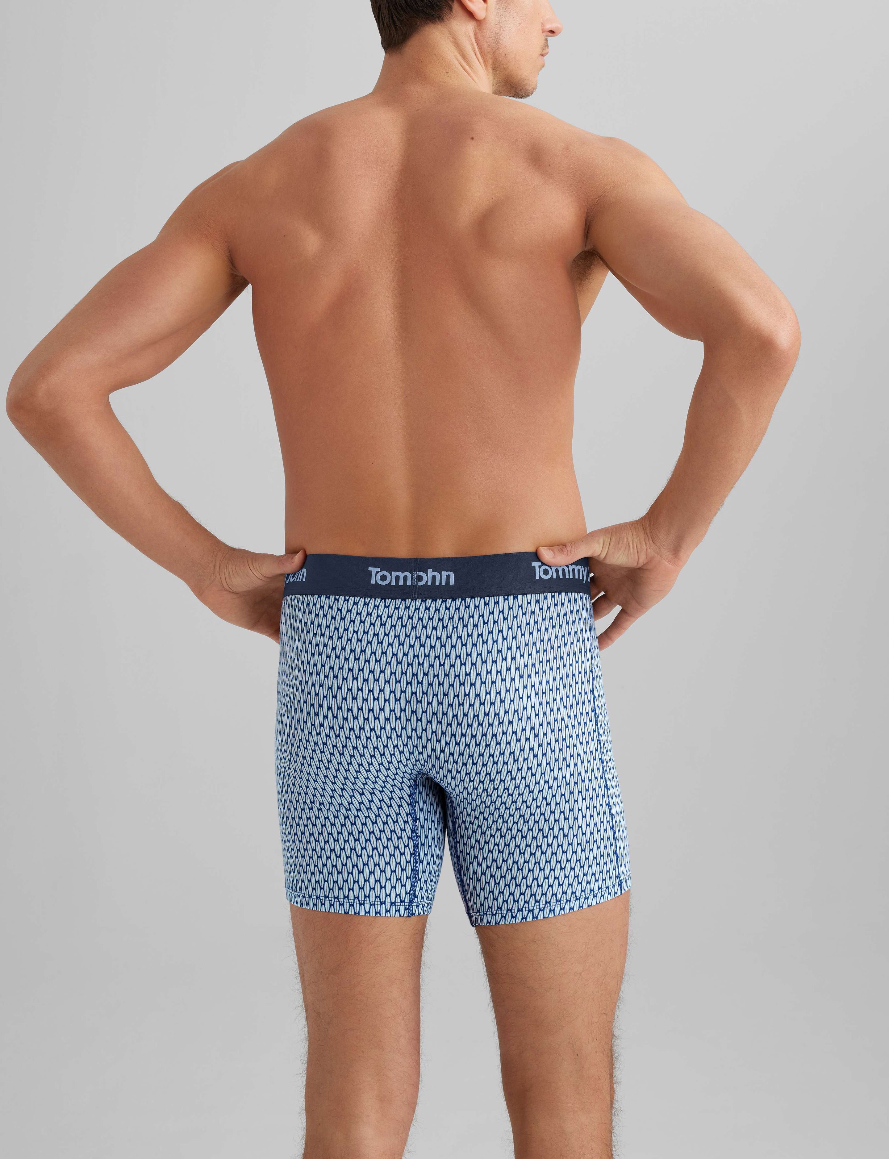Second Skin Mid-Length Boxer Brief 6" (6-Pack)