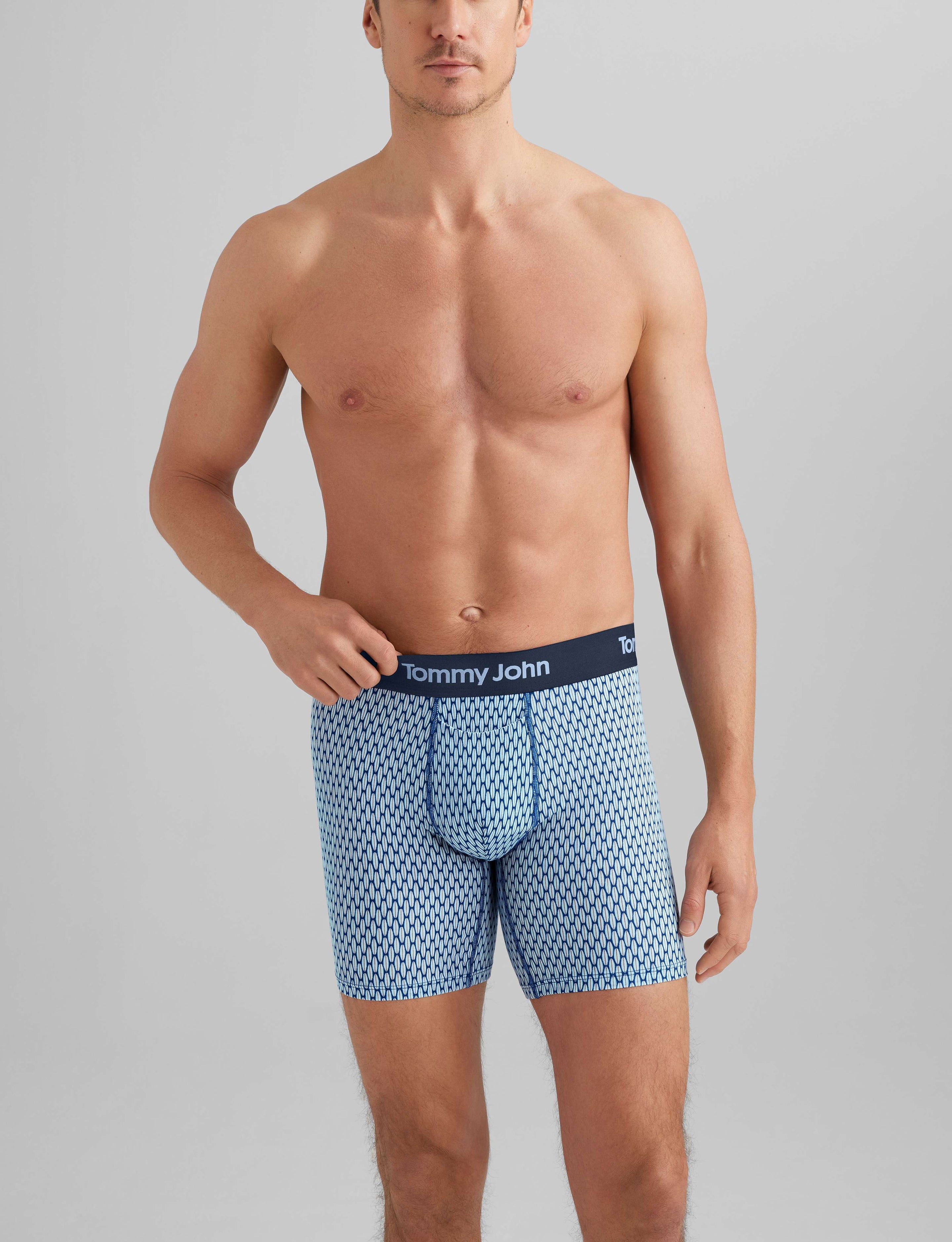 Second Skin Mid-Length Boxer Brief 6" (6-Pack)