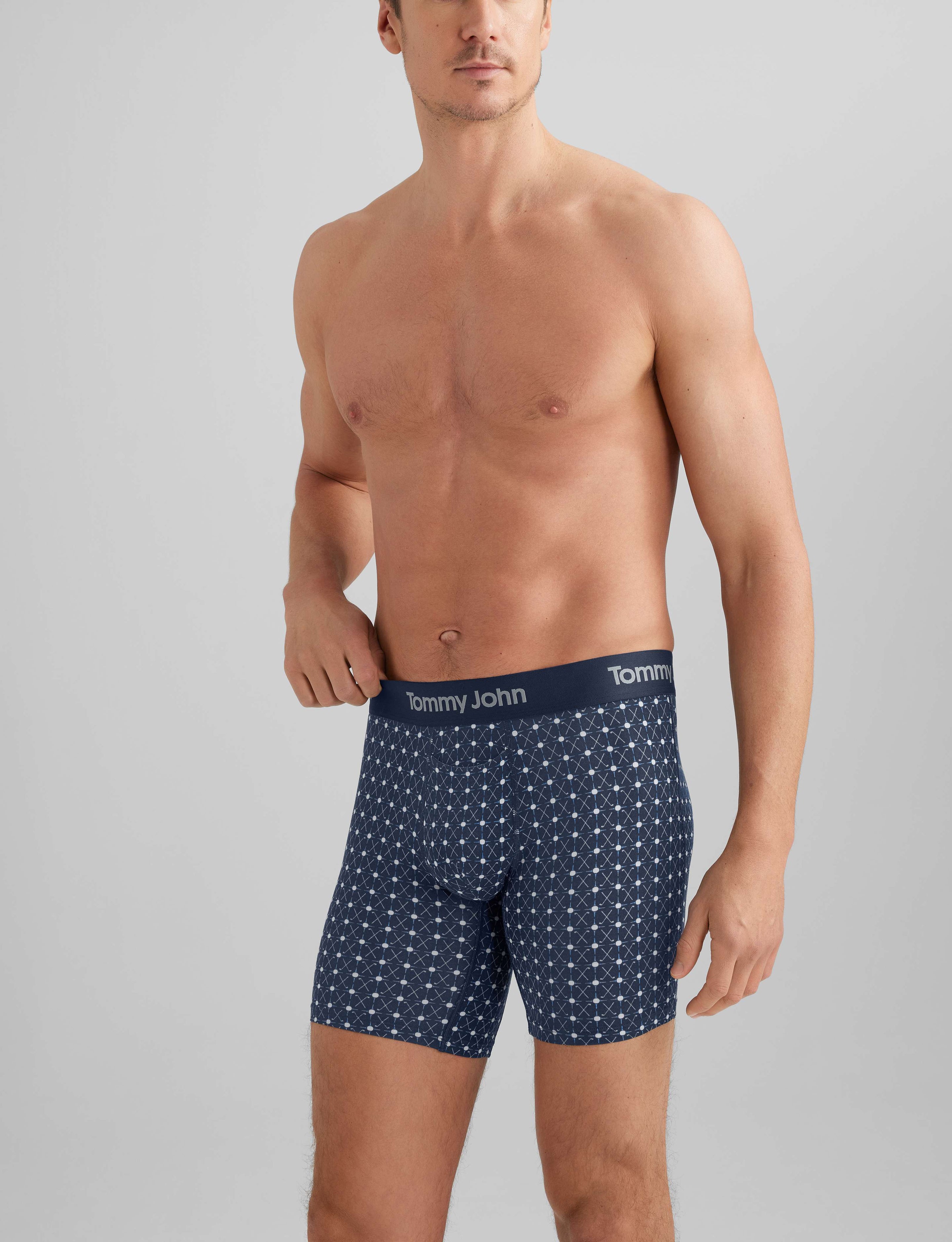 Second Skin Mid-Length Boxer Brief 6" (6-Pack)