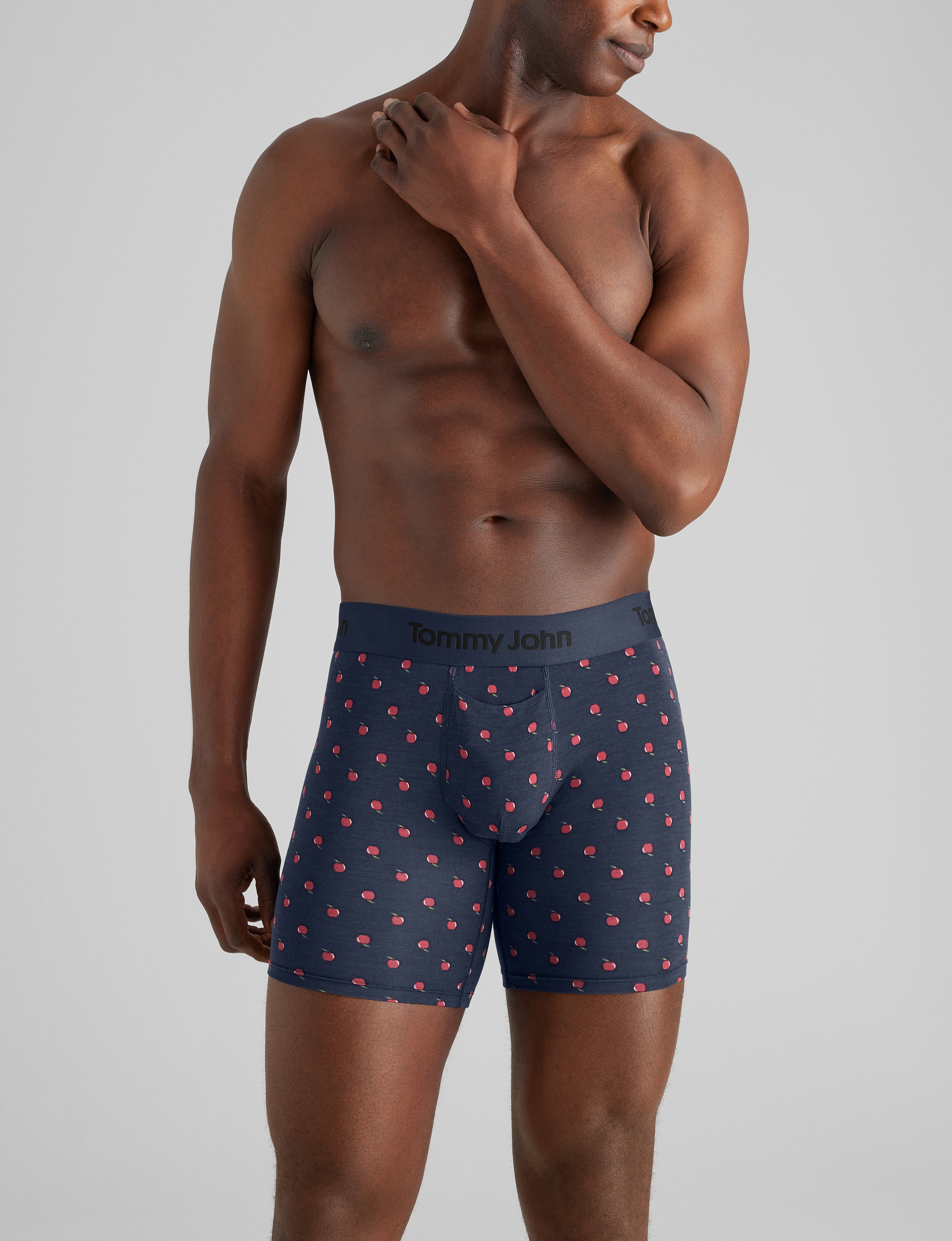 Second Skin Mid-Length Boxer Brief 6" (3-Pack)