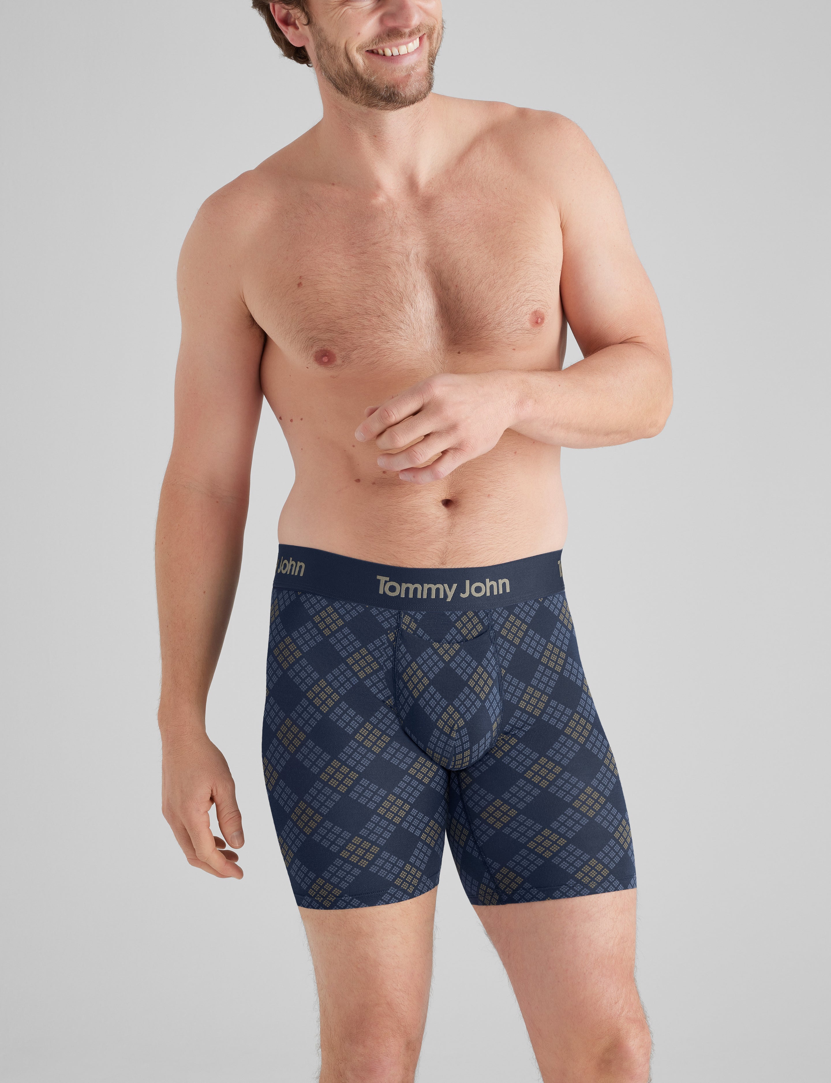Second Skin Mid-Length Boxer Brief 6"