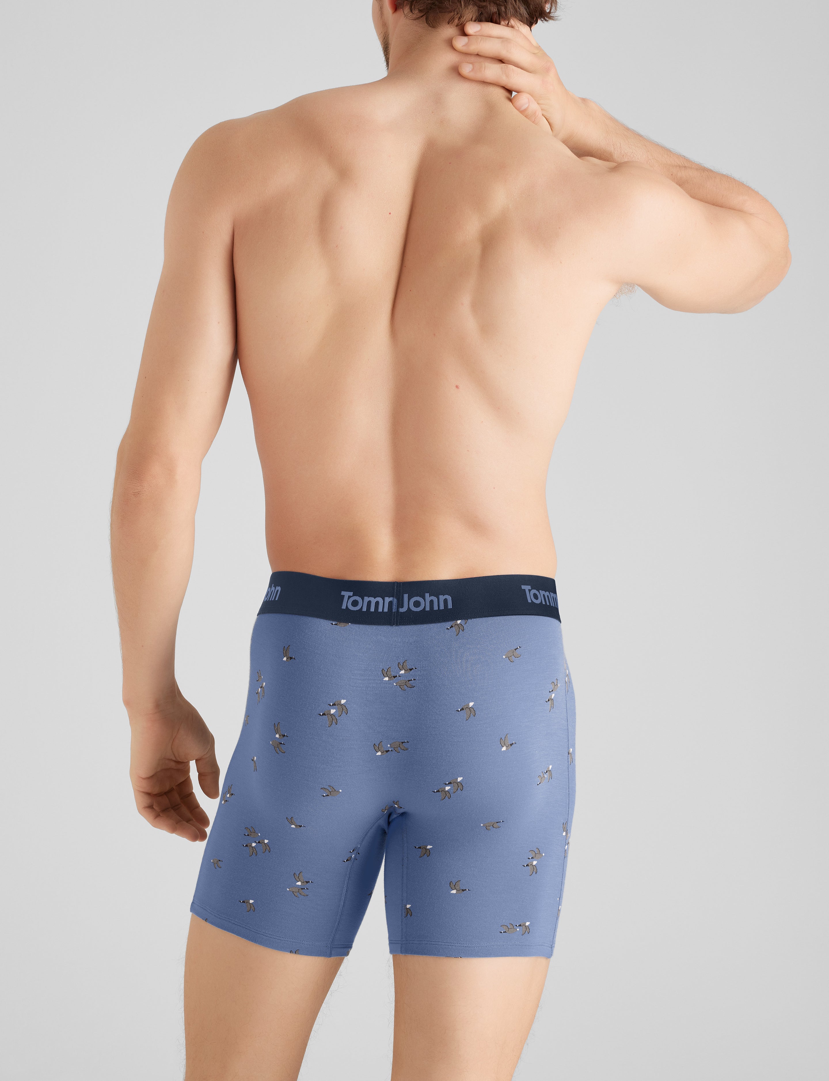 Second Skin Mid-Length Boxer Brief 6"
