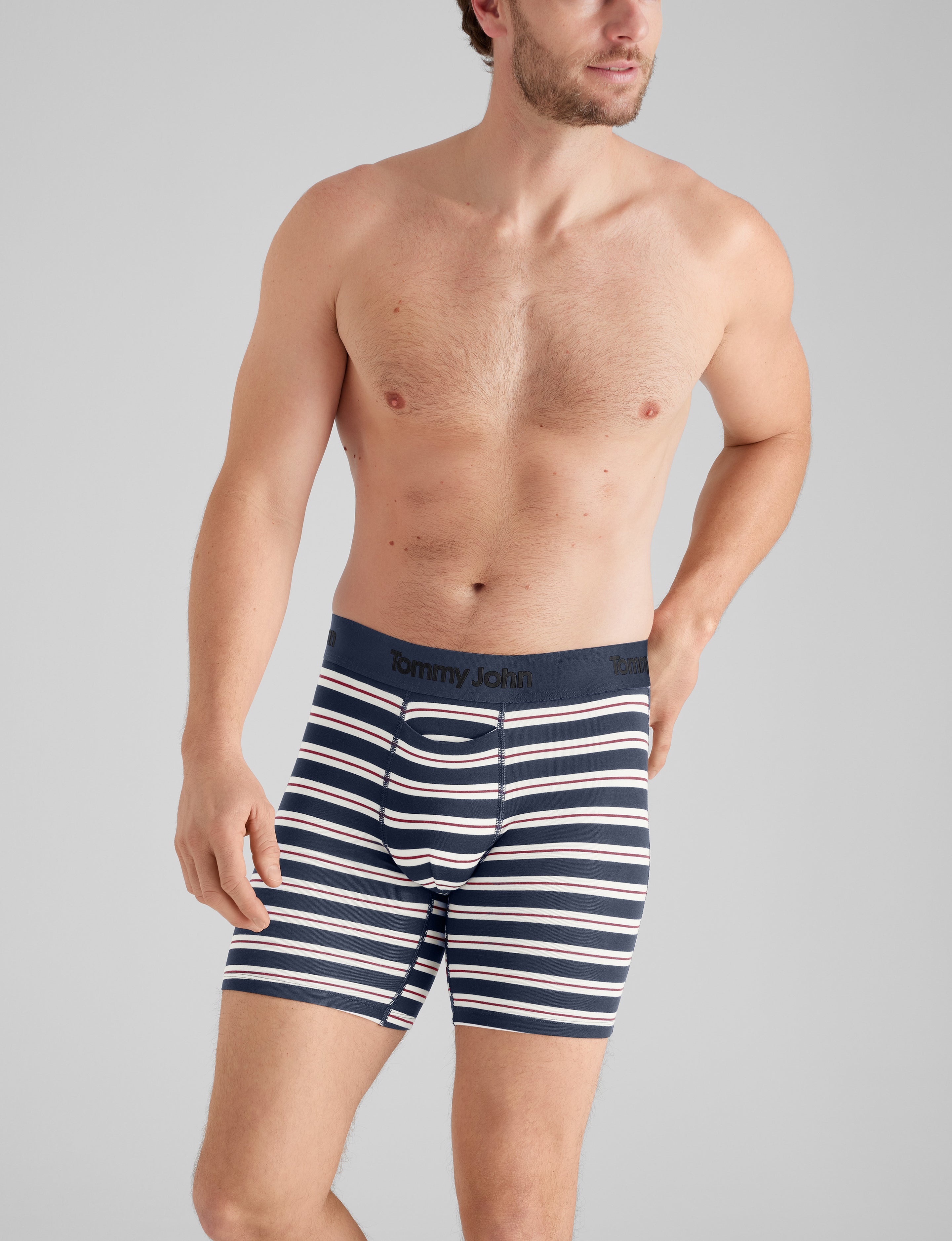 Second Skin Mid-Length Boxer Brief 6"