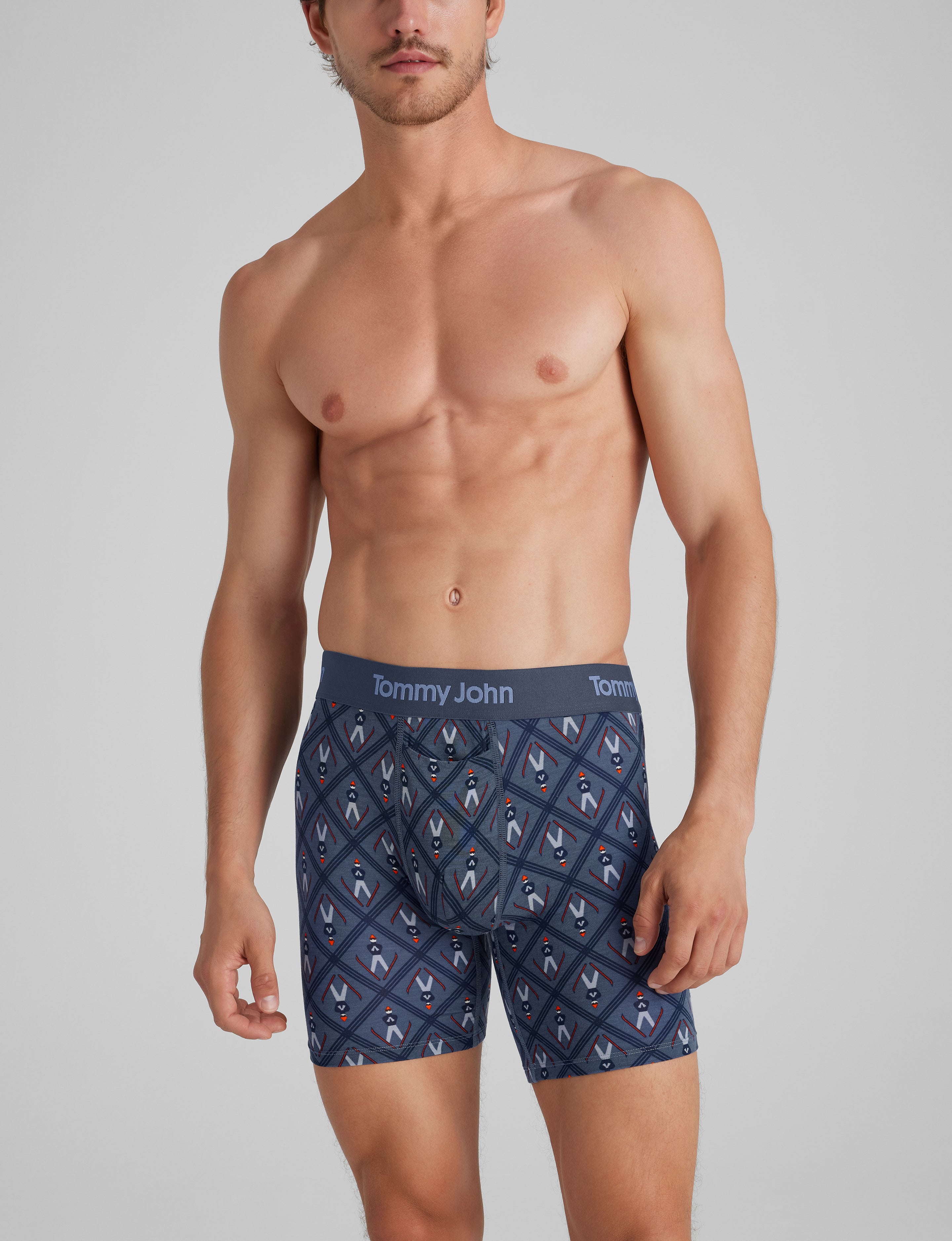 Second Skin Mid-Length Boxer Brief 6"
