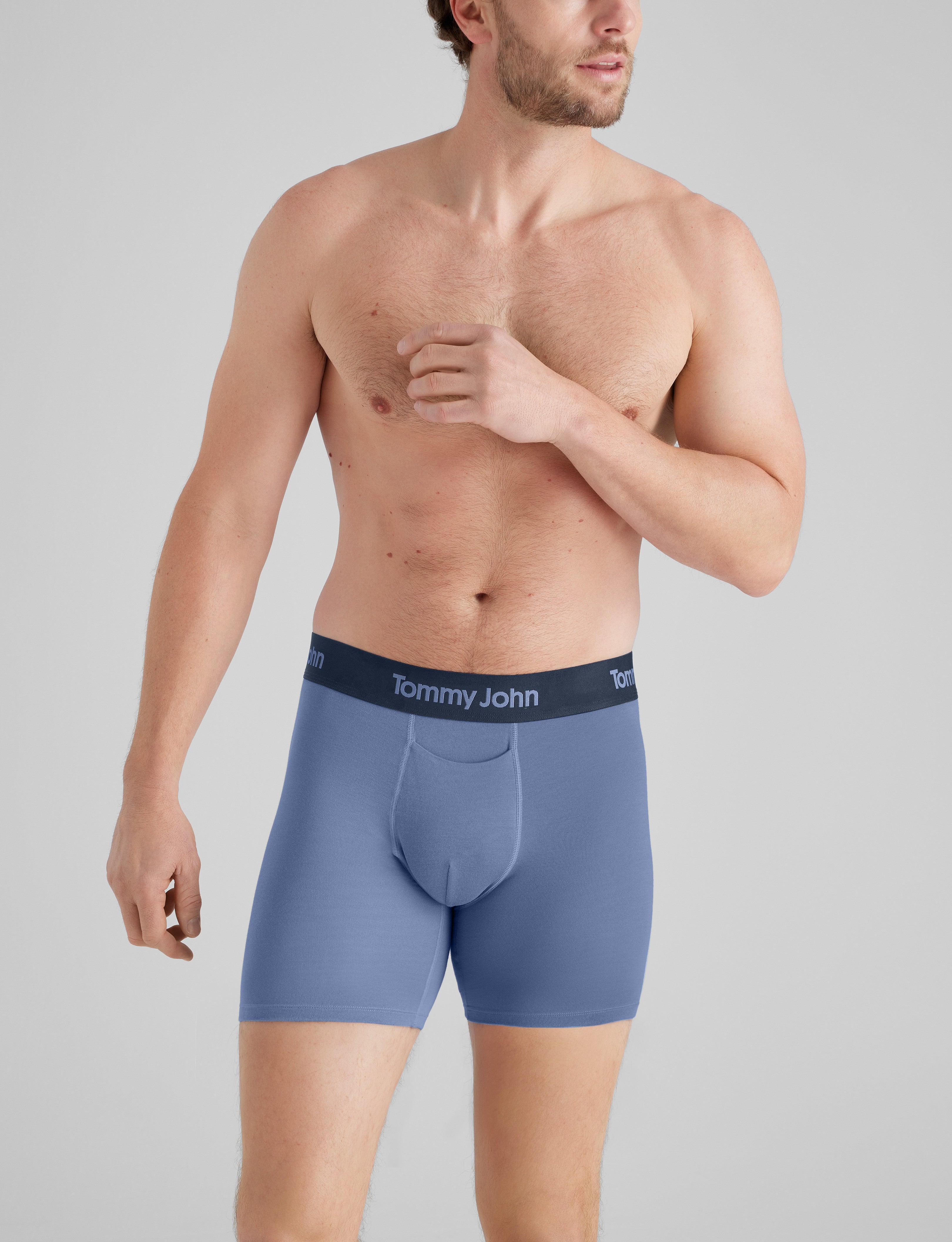 Tommy John Second Skin Mid-Length Boxer Brief 6"