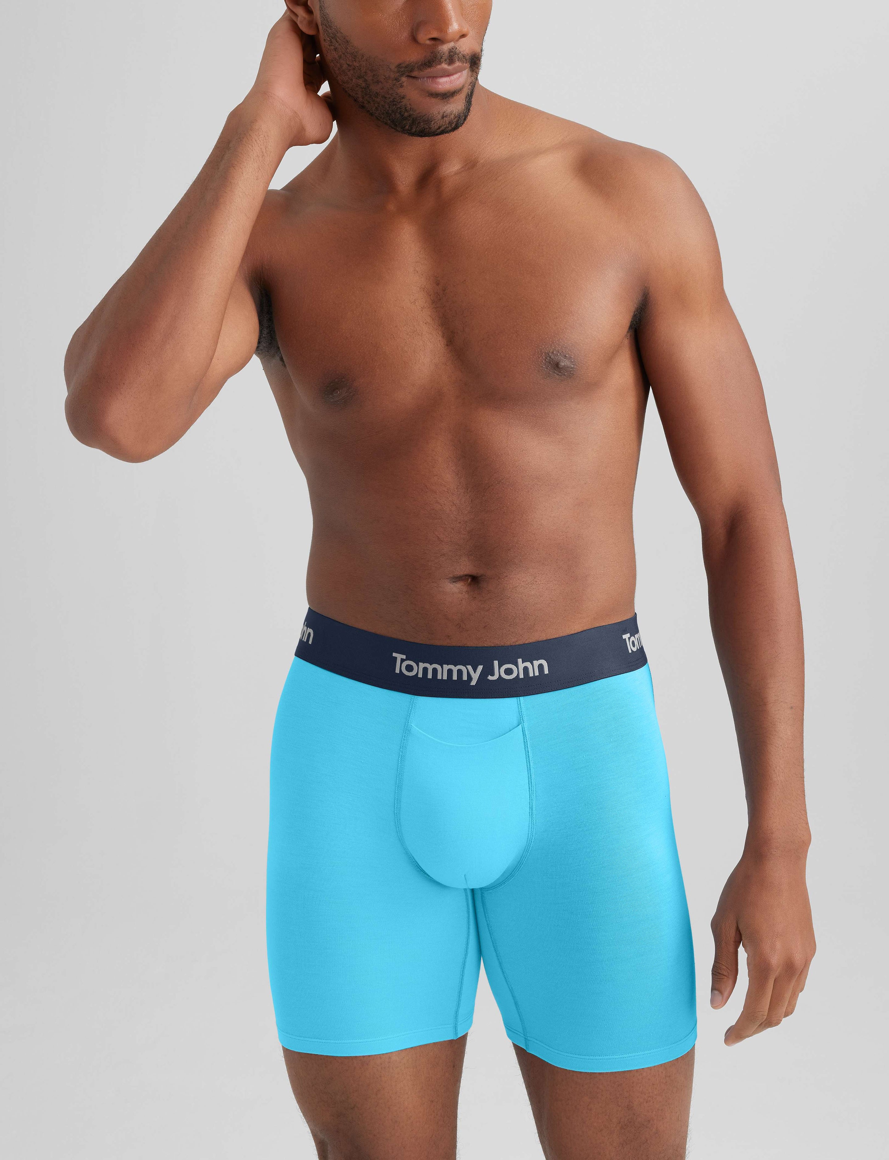 Second Skin Mid-Length Boxer Brief 6"