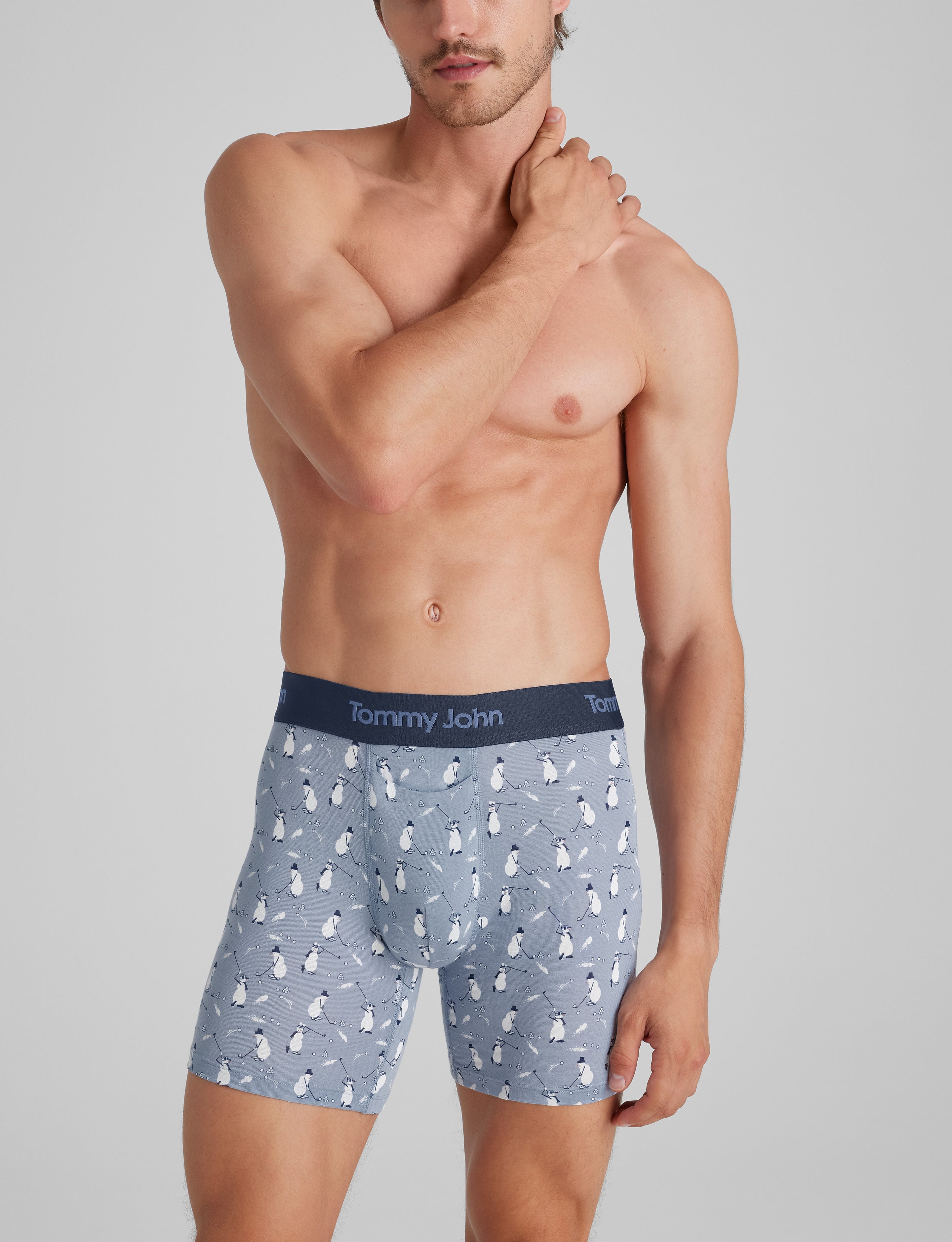 Second Skin Mid-Length Boxer Brief 6"