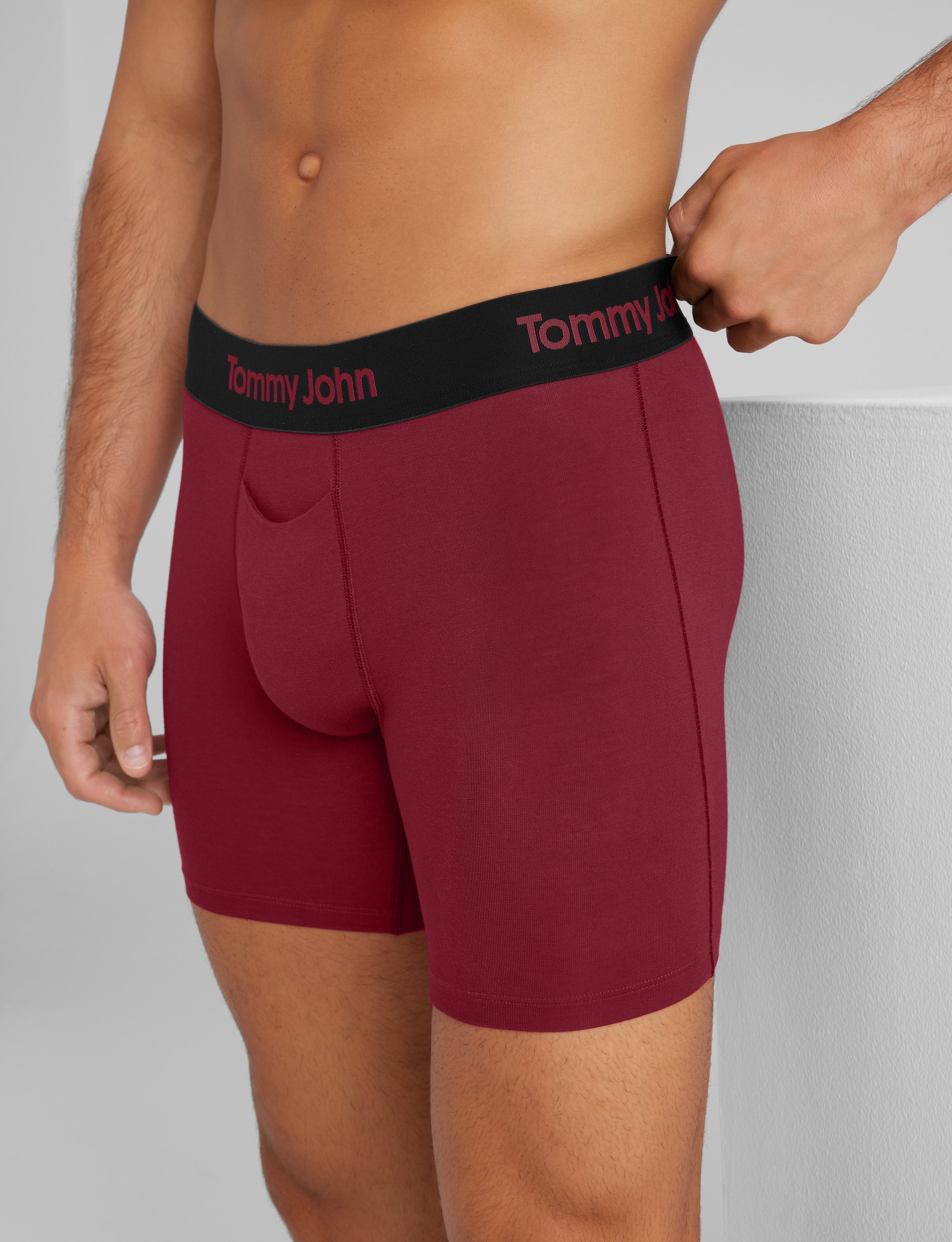 Second Skin Mid-Length Boxer Brief 6" (3-Pack)