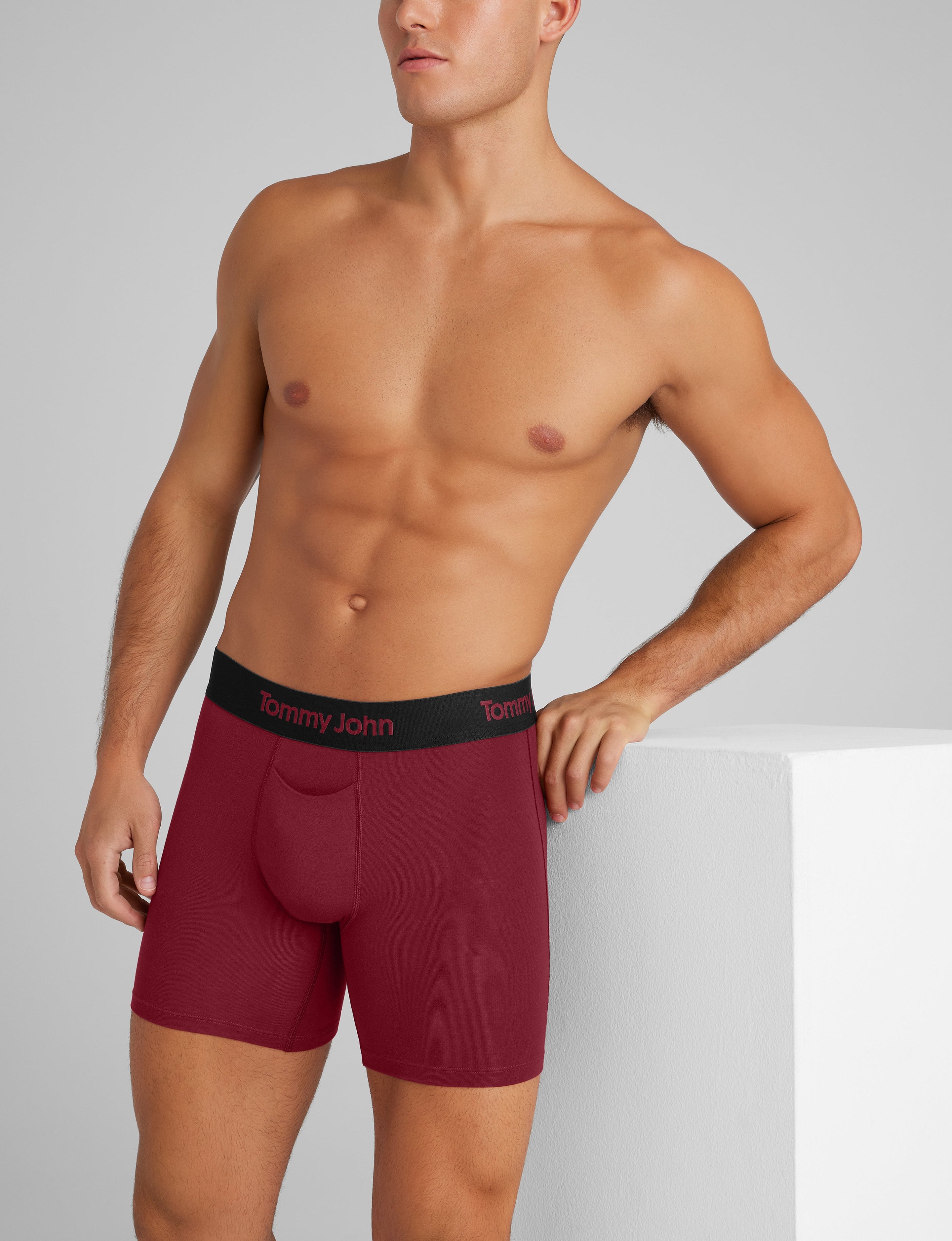 Second Skin Mid-Length Boxer Brief 6"