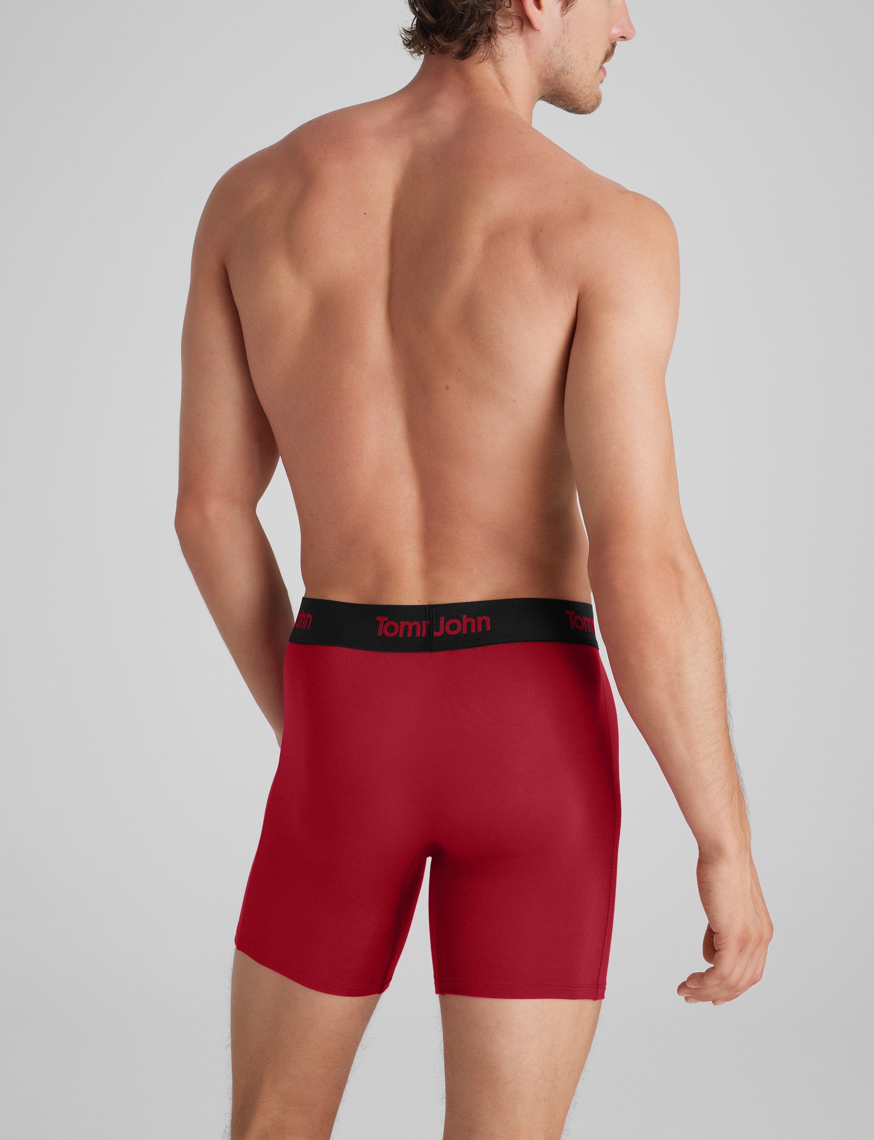 Second Skin Mid-Length Boxer Brief 6"