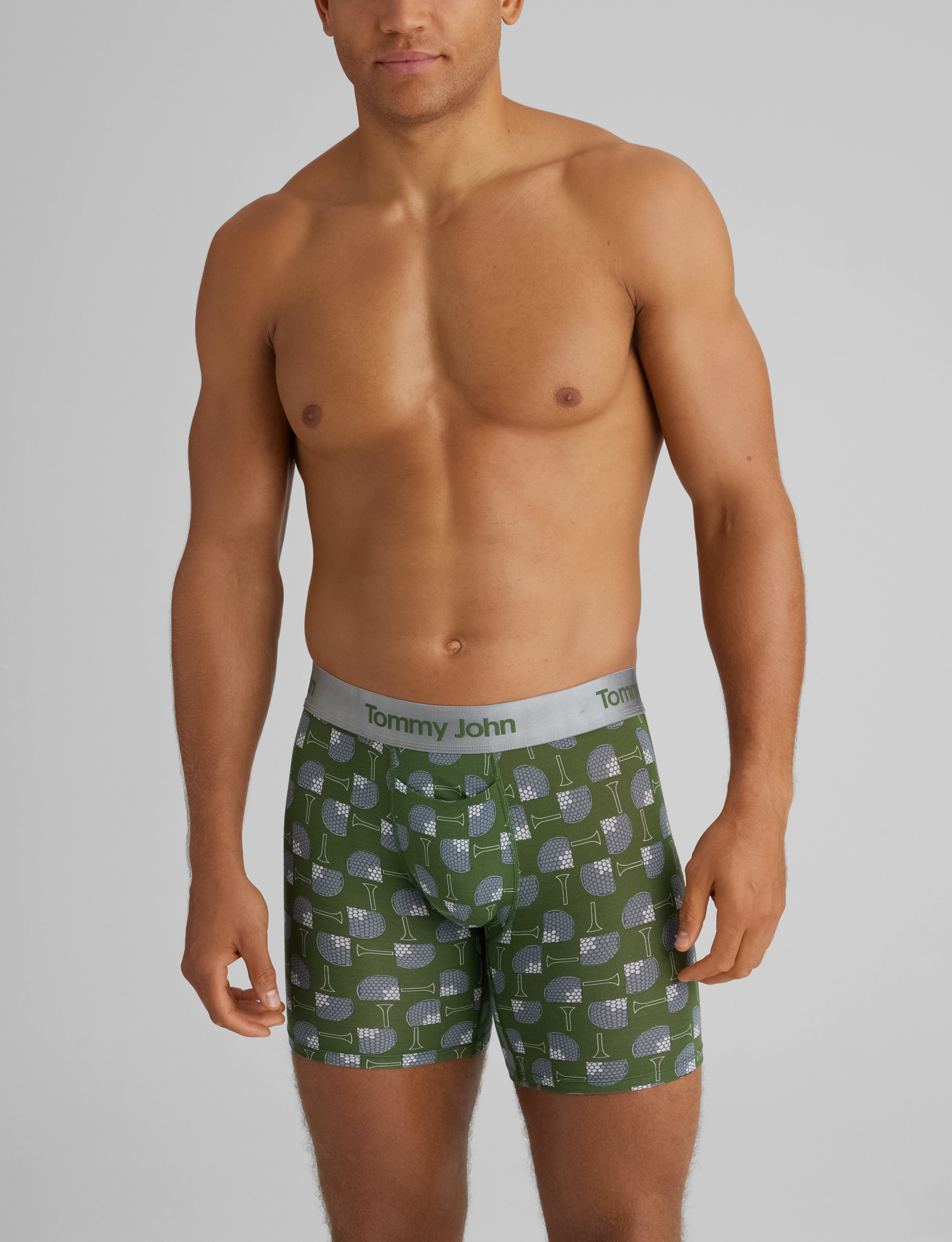 Second Skin Mid-Length Boxer Brief 6" (3-Pack)