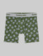 Second Skin Mid-Length Boxer Brief 6"::Bronze Green Golf Tee Time::Swatch