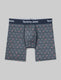 Second Skin Mid-Length Boxer Brief 6"::Dress Blues Vintage Stars::Swatch