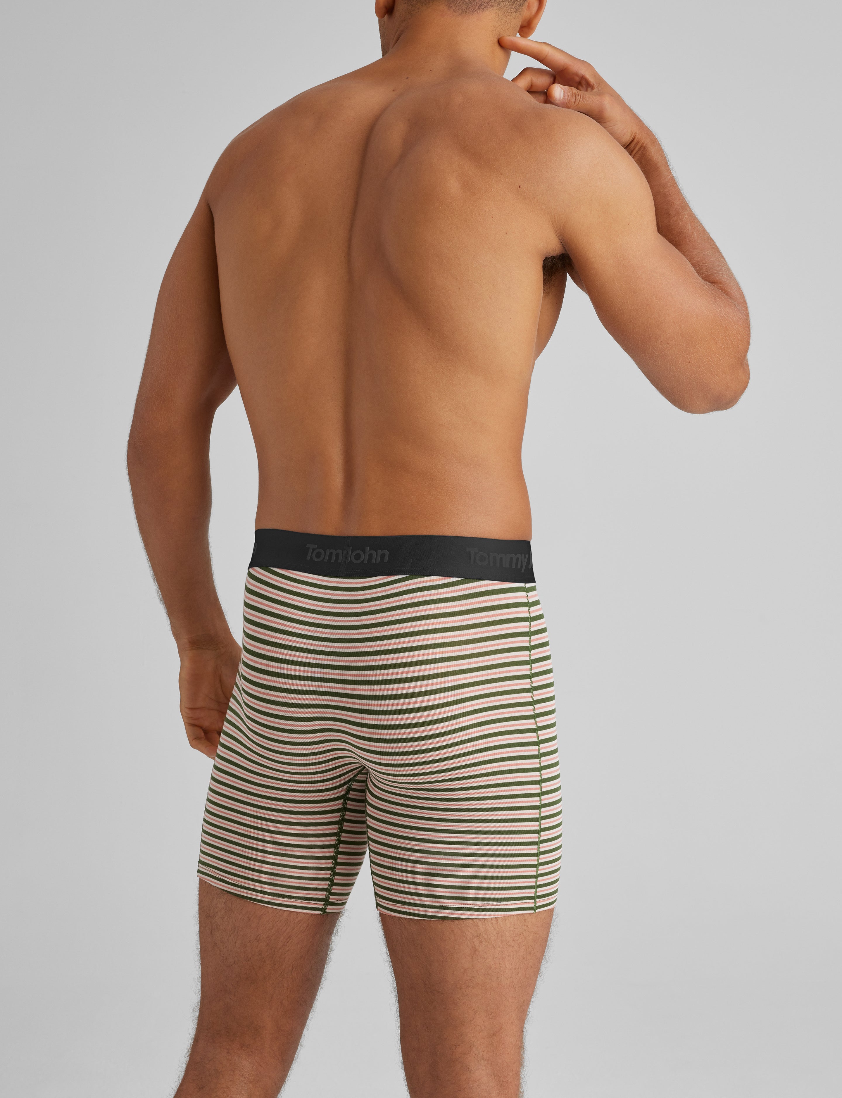 Second Skin Mid-Length Boxer Brief 6" (3-Pack)