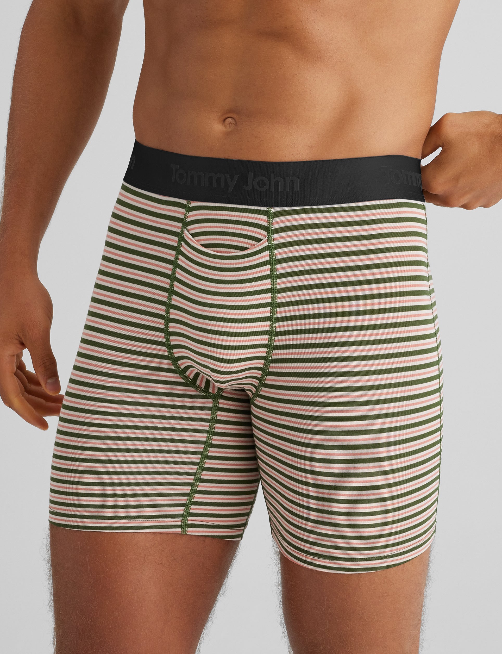 Second Skin Mid-Length Boxer Brief 6"