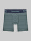 Second Skin Mid-Length Boxer Brief 6"::Surf Spray Balanced Stripe::Swatch