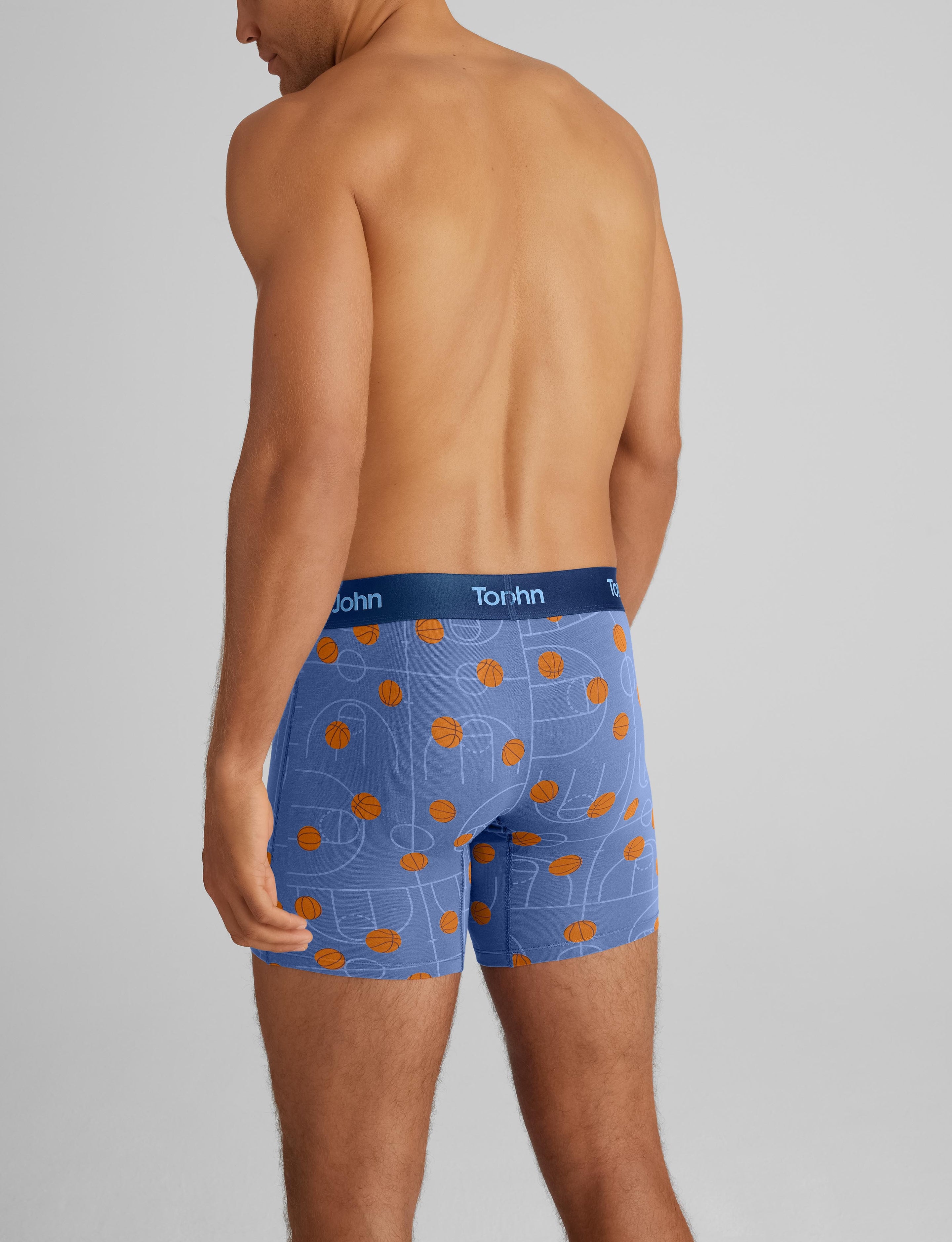 Second Skin Mid-Length Boxer Brief 6" (3-Pack)