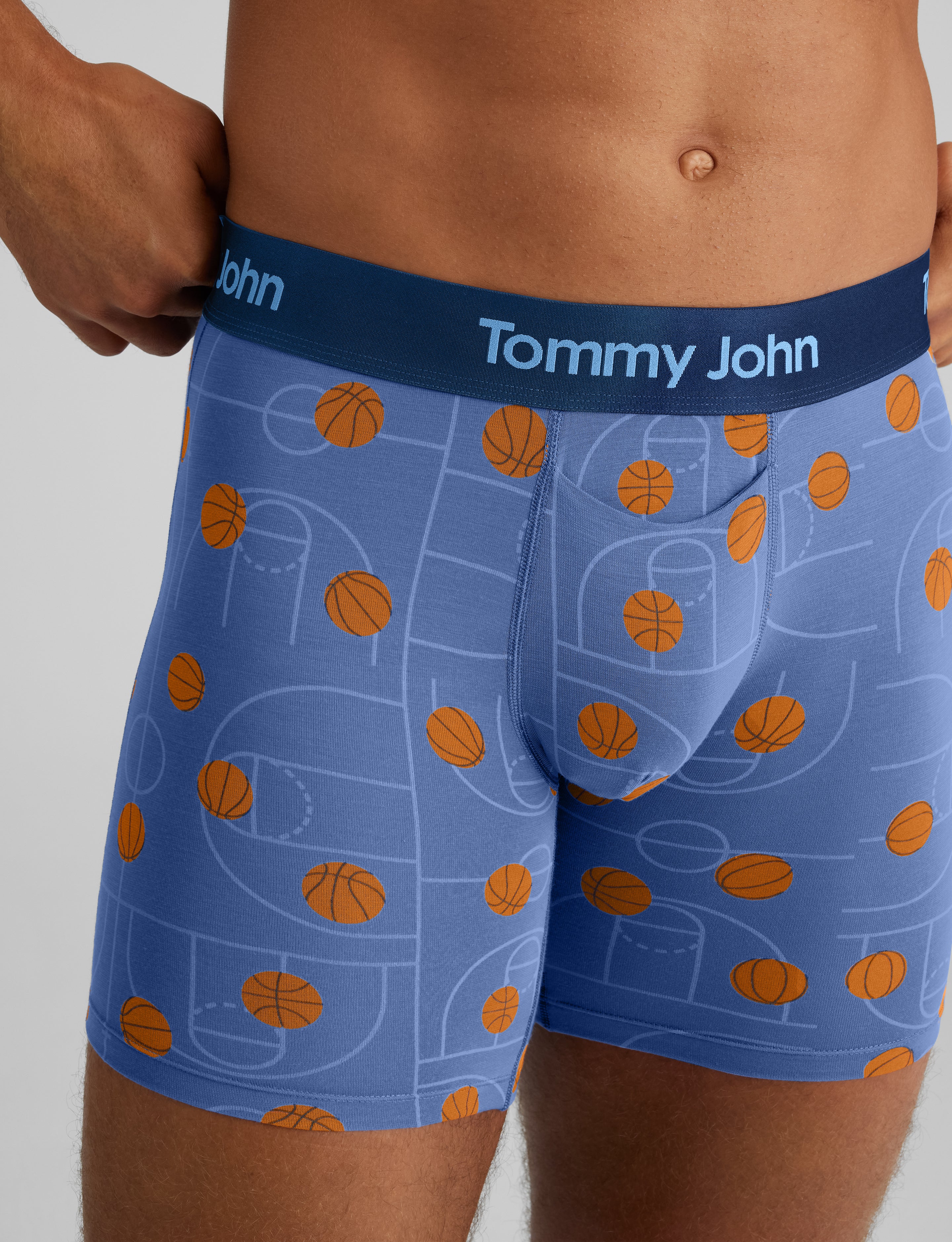 Second Skin Mid-Length Boxer Brief 6" (3-Pack)