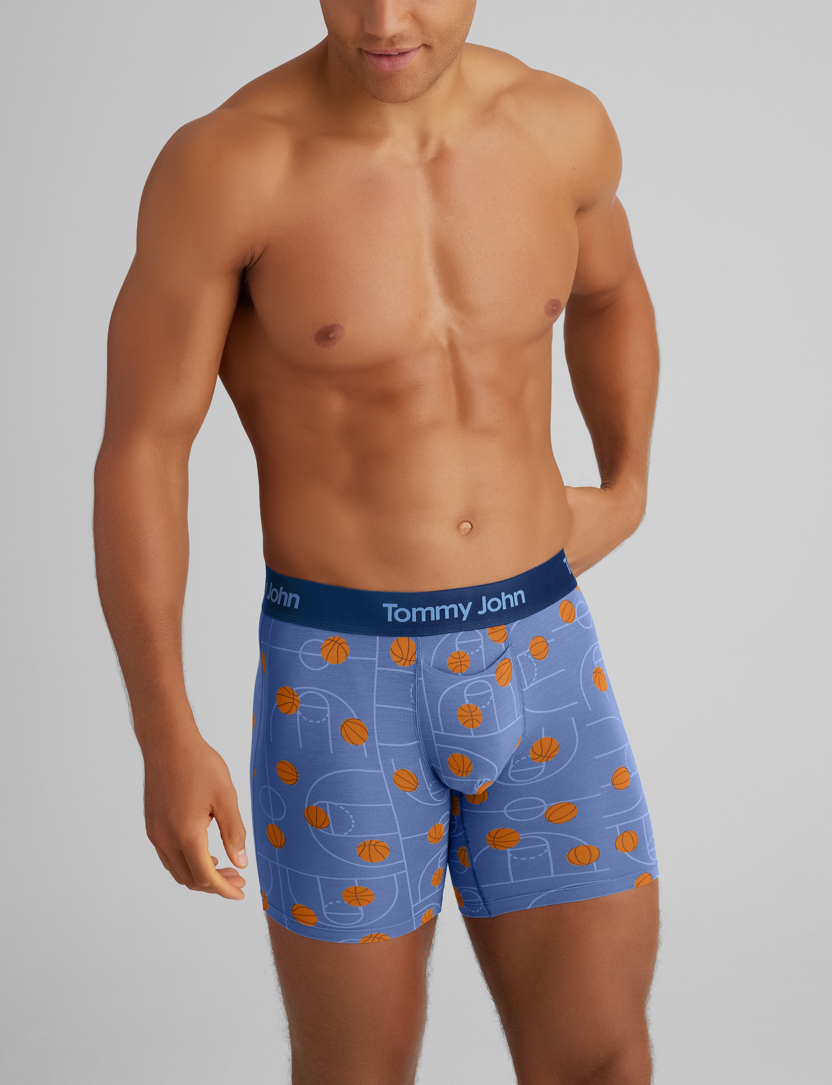 Second Skin Mid-Length Boxer Brief 6"