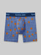 Second Skin Mid-Length Boxer Brief 6"::Ebb and Flow Court Side::Swatch