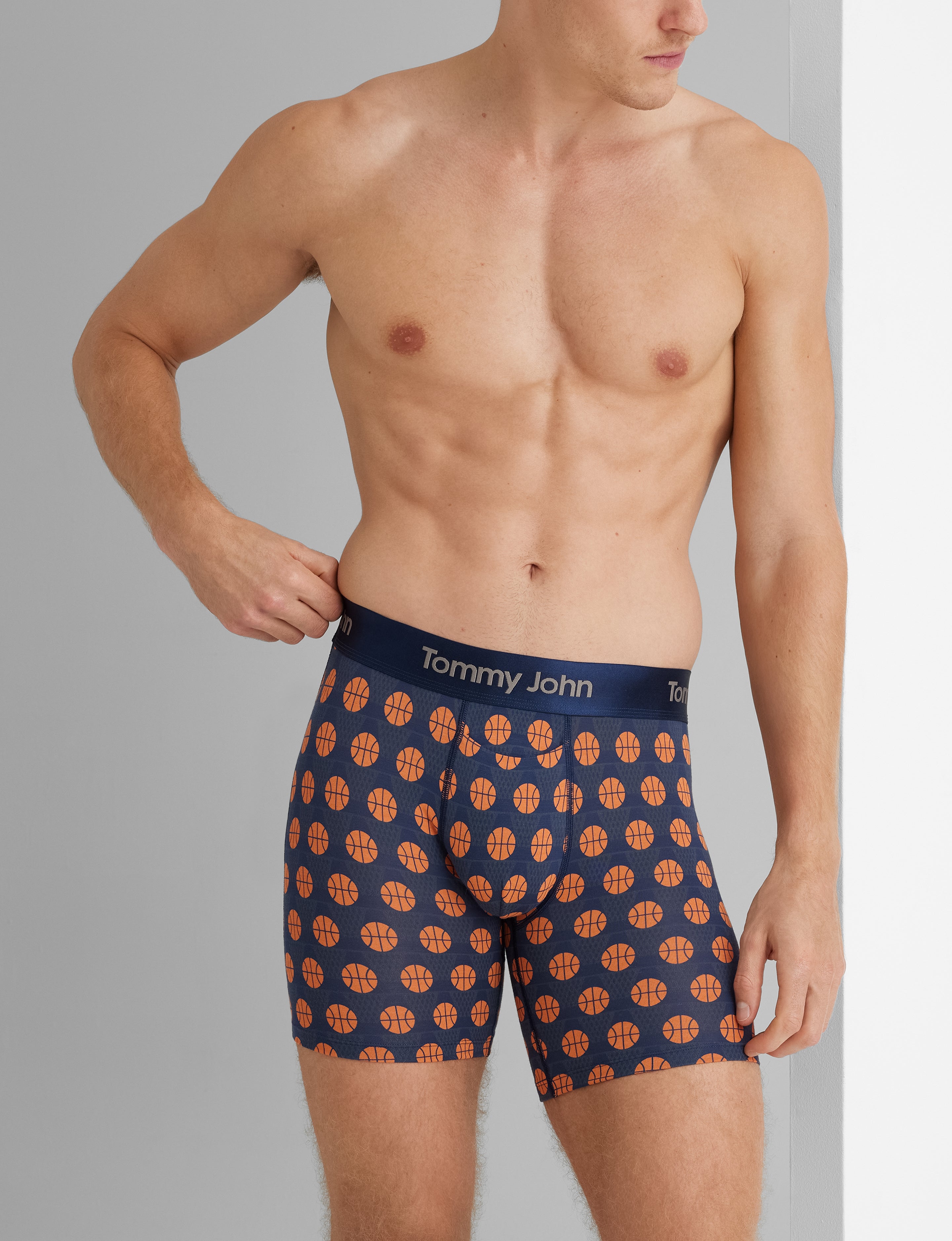 Second Skin Mid-Length Boxer Brief 6"