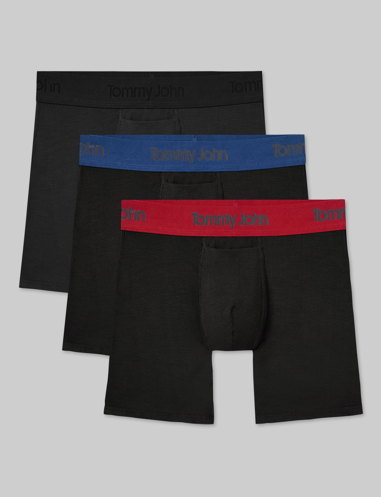 Second Skin Mid-Length Boxer Brief 6" (3-Pack)