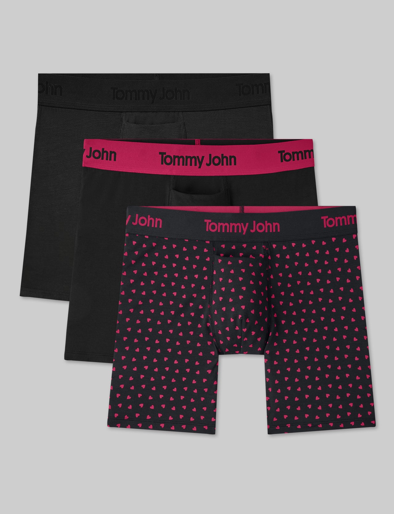 Second Skin Mid-Length Boxer Brief 6" (3-Pack)