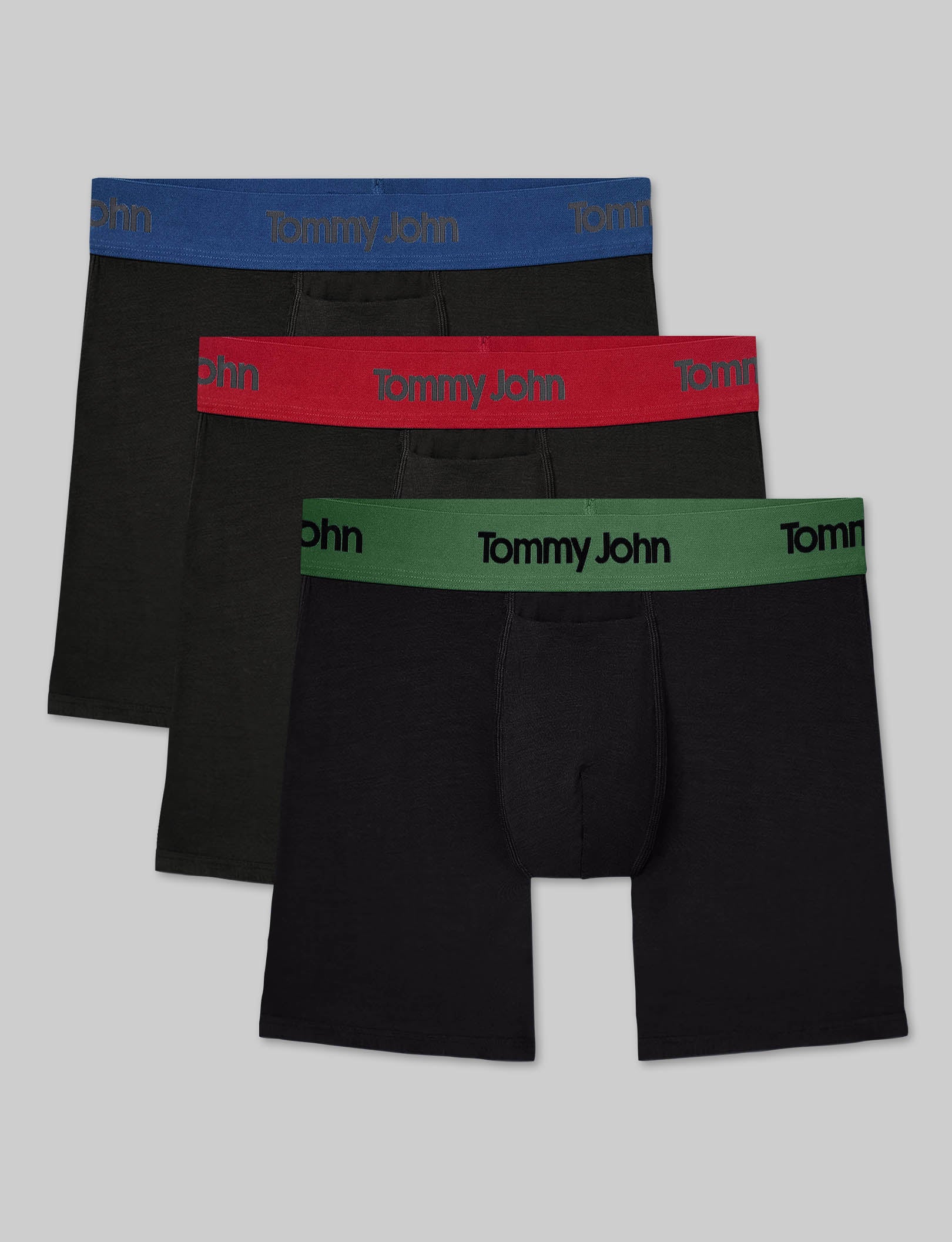 Second Skin Mid-Length Boxer Brief 6" (3-Pack)