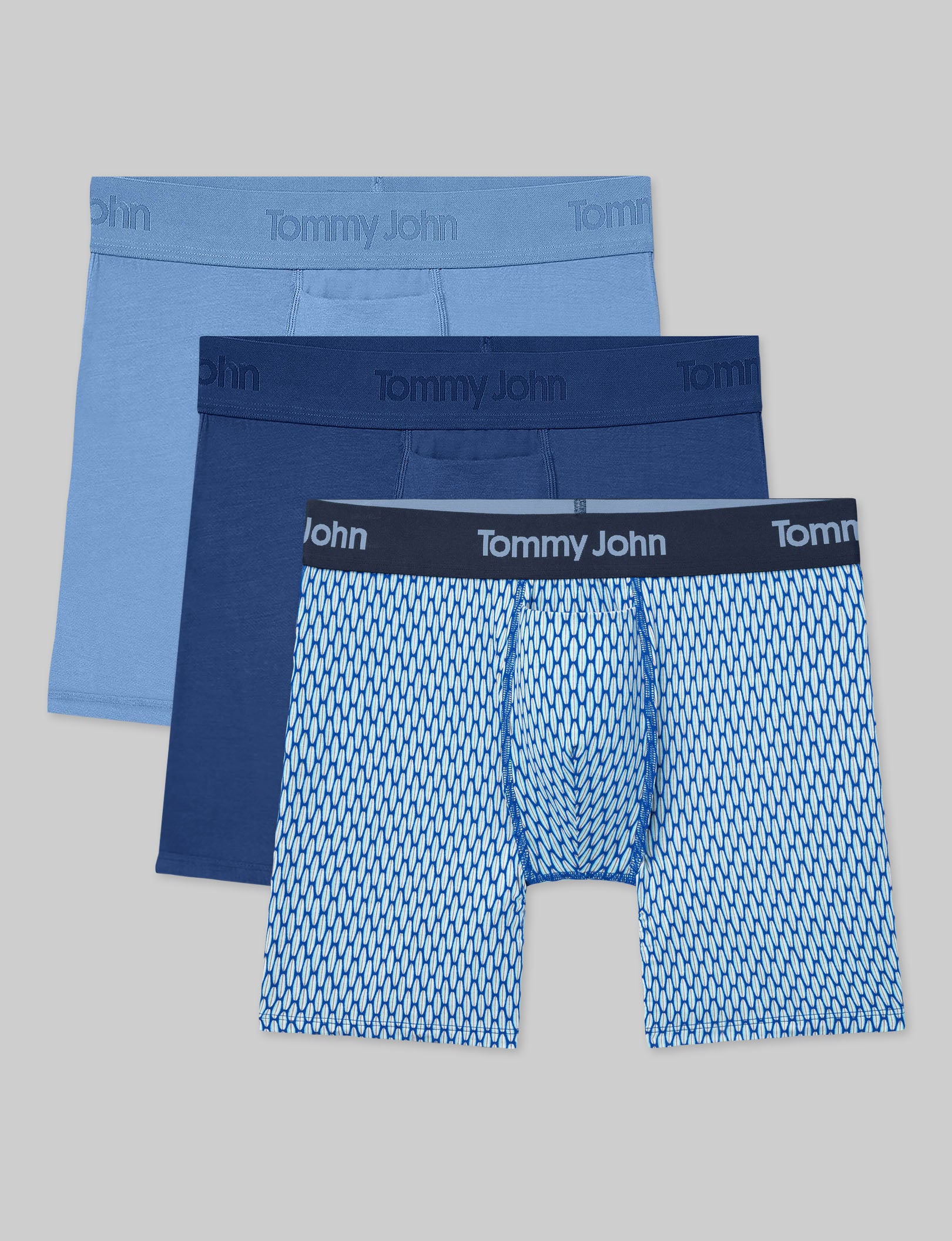 Second Skin Mid-Length Boxer Brief 6" (3-Pack)