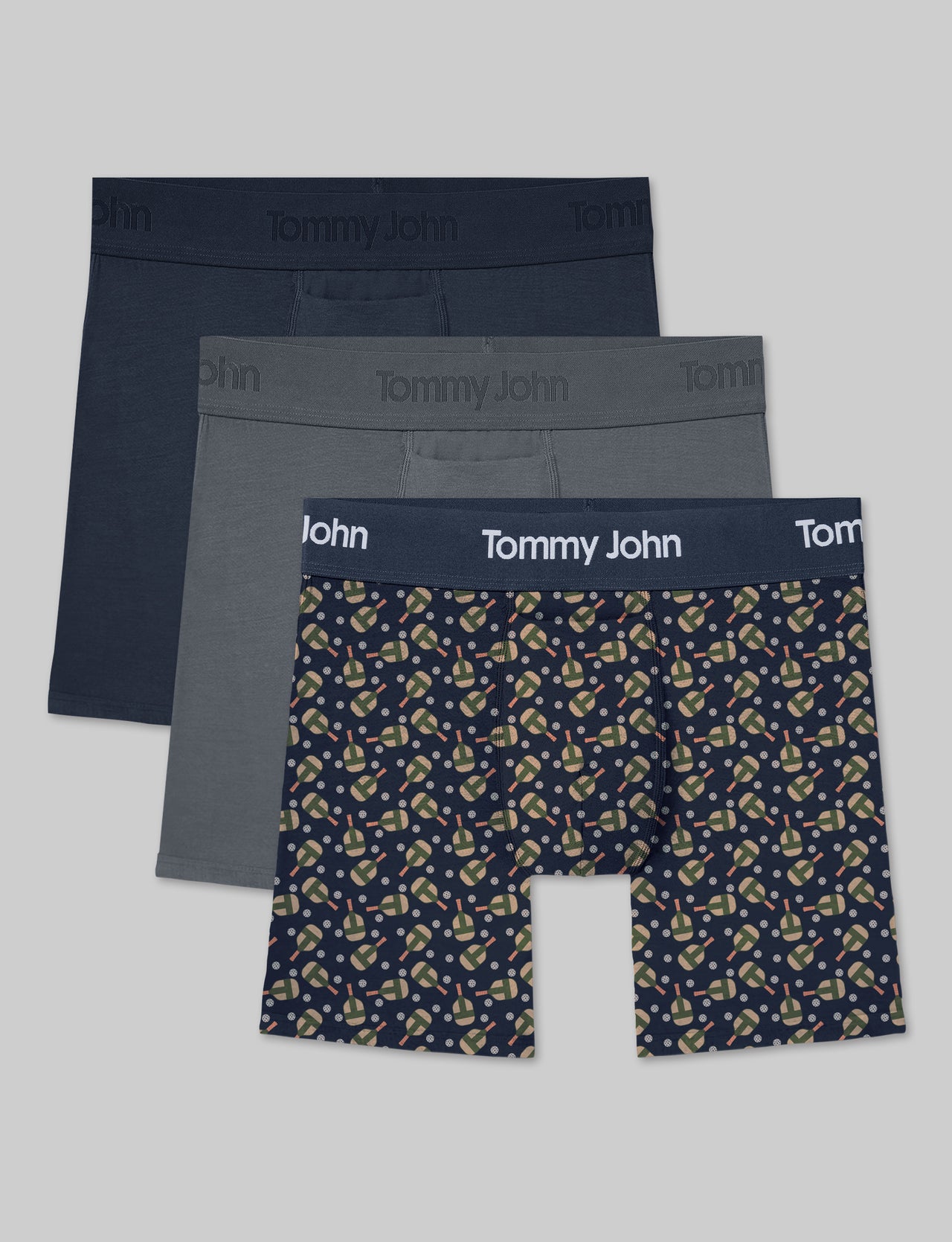 Second Skin Mid-Length Boxer Brief 6" (3-Pack)