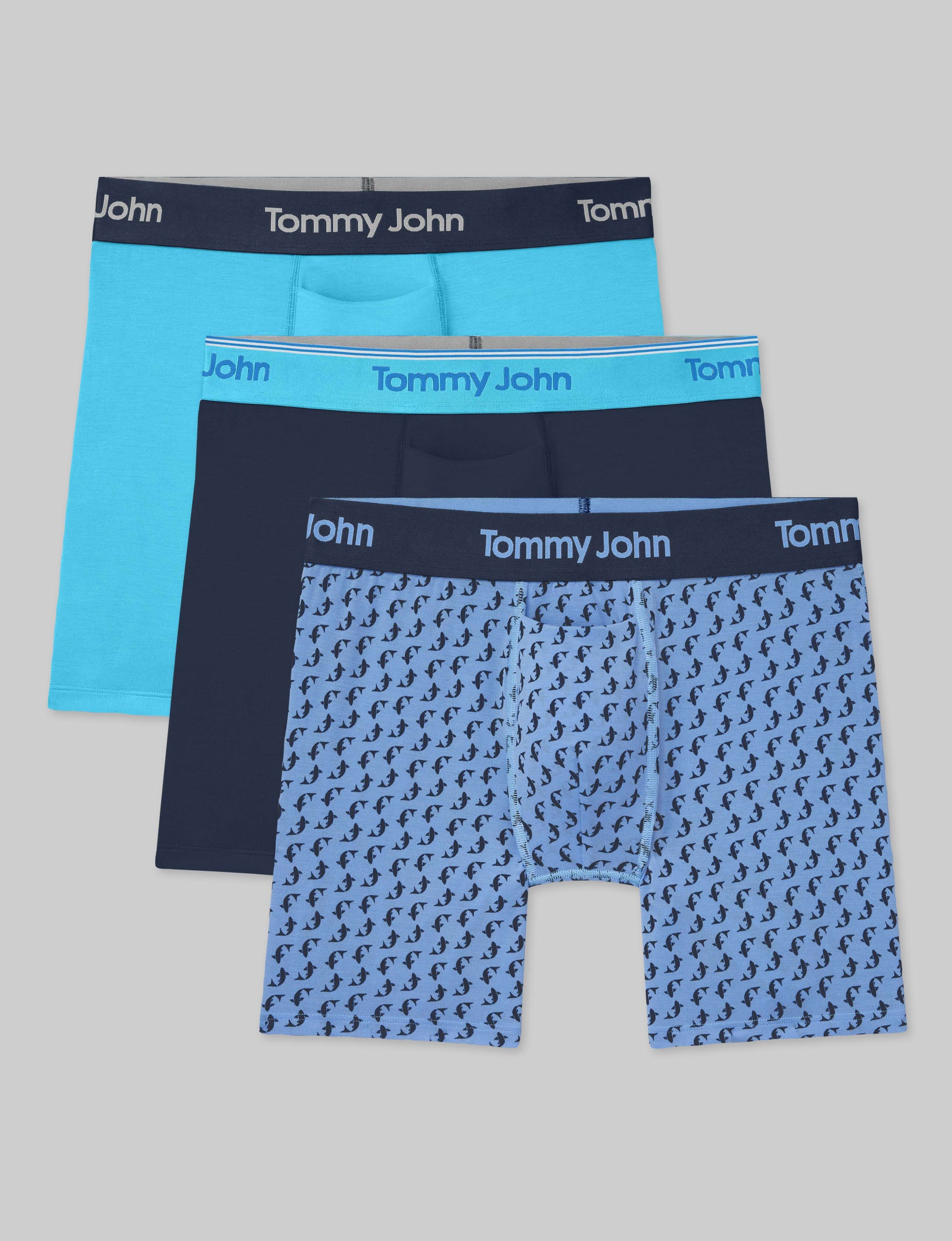 Second Skin Mid-Length Boxer Brief 6" (3-Pack)