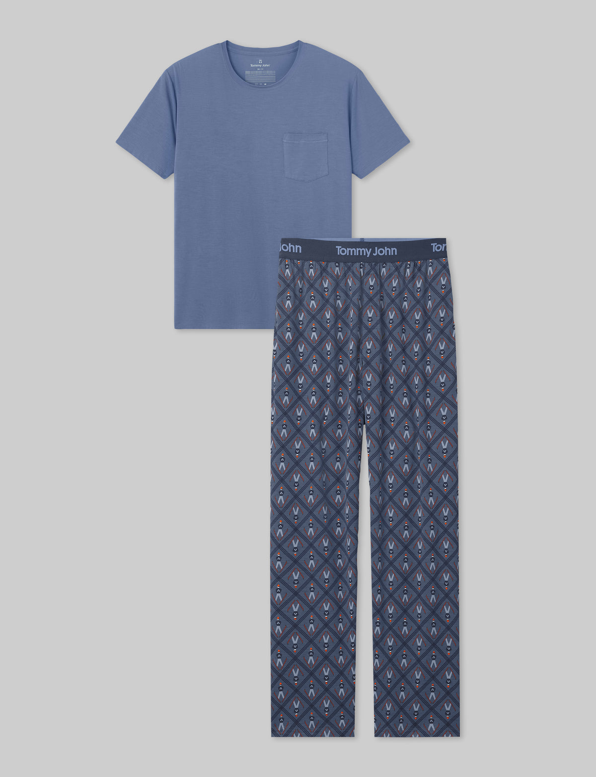 Second Skin Sleep Pocket Tee & Pant Set
