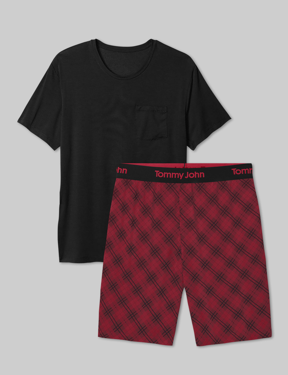 Second Skin Sleep Pocket Tee & Short Set