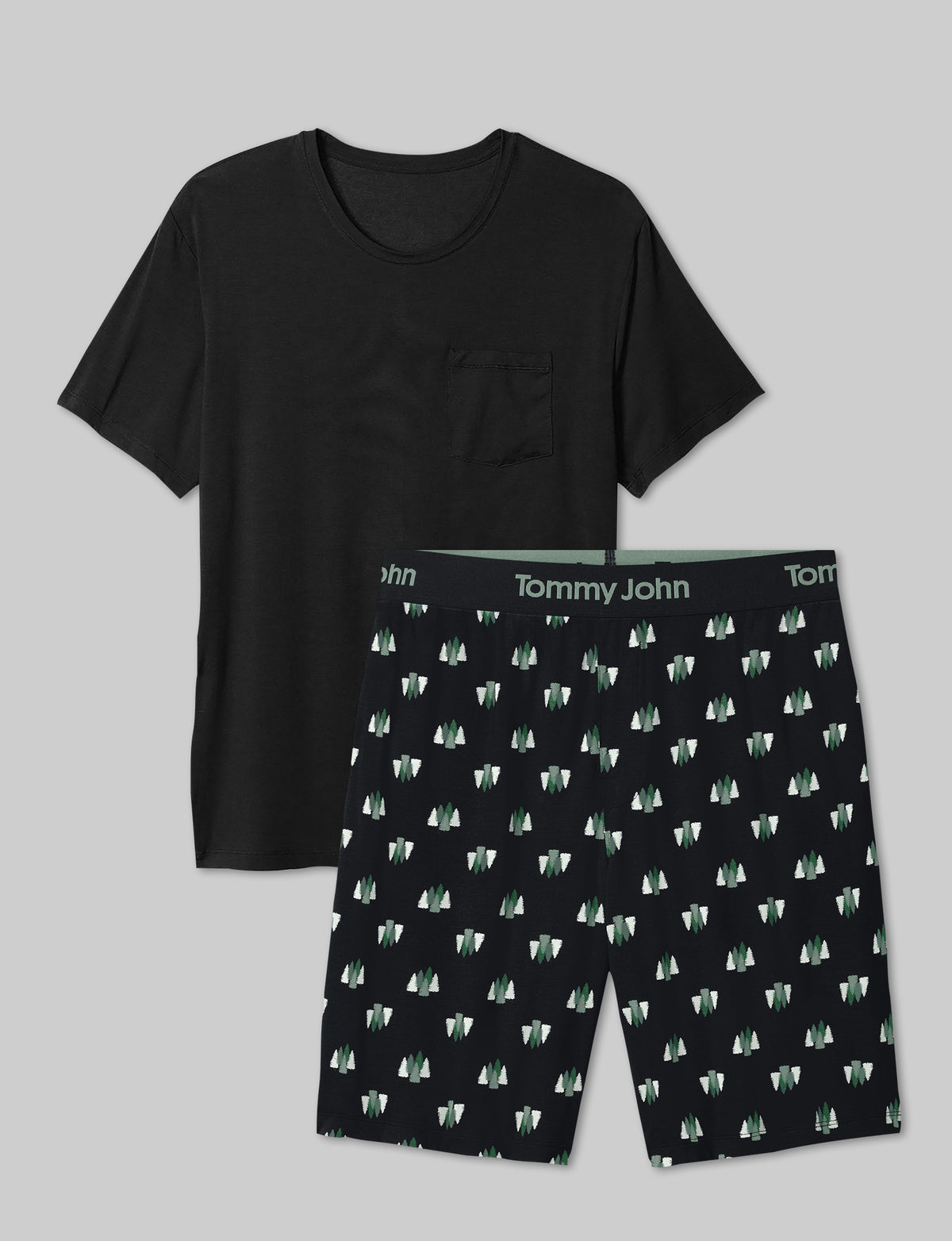 Second Skin Sleep Pocket Tee & Short Set