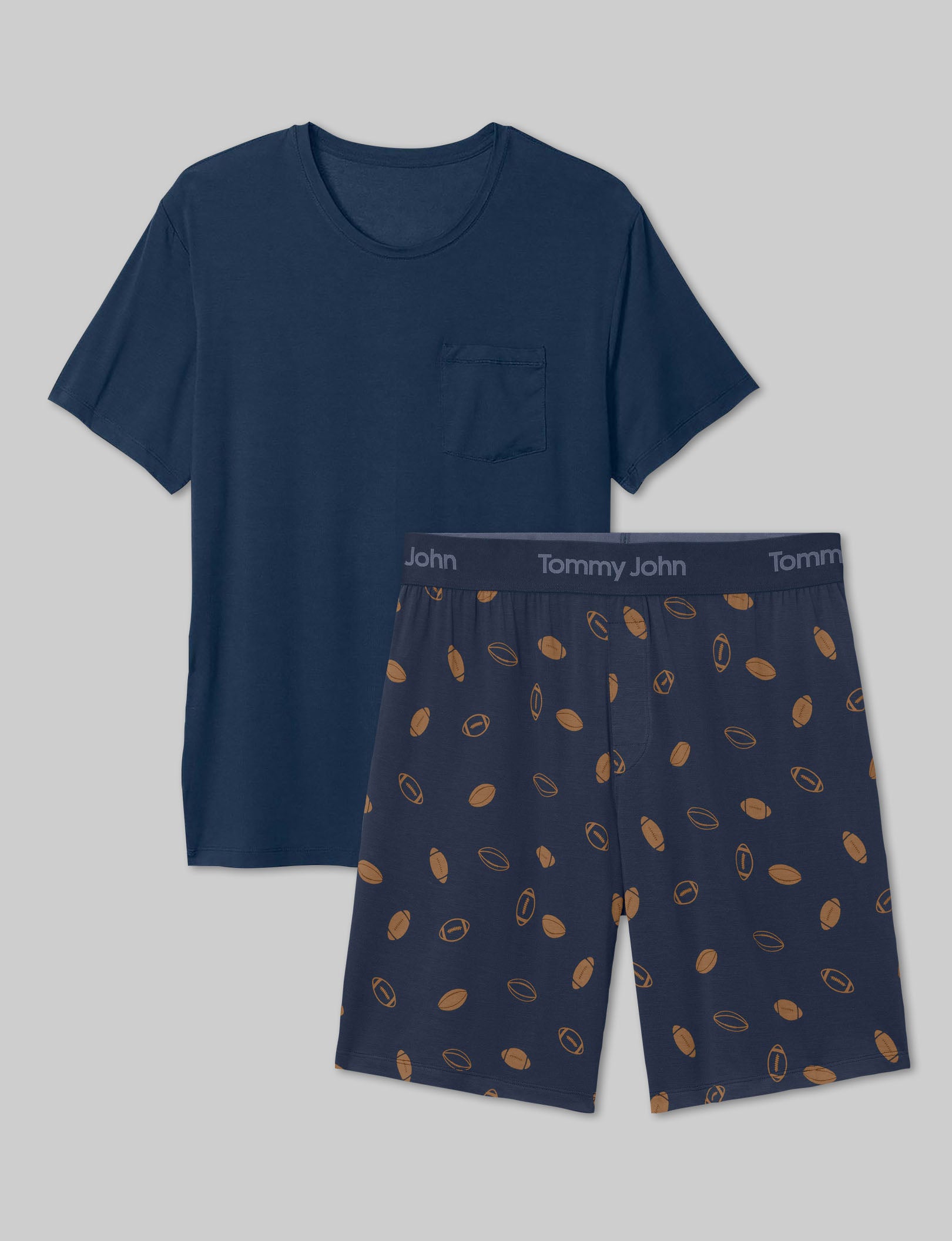 Second Skin Sleep Pocket Tee & Short Set