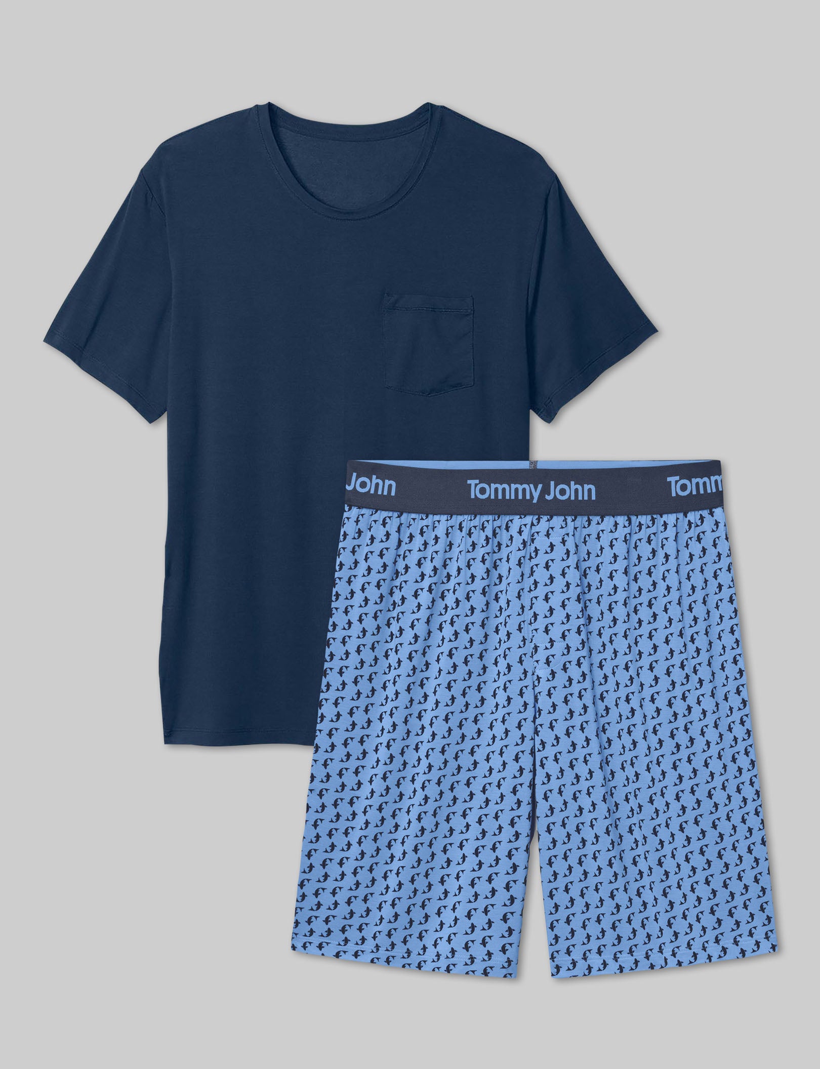 Second Skin Sleep Pocket Tee & Short Set