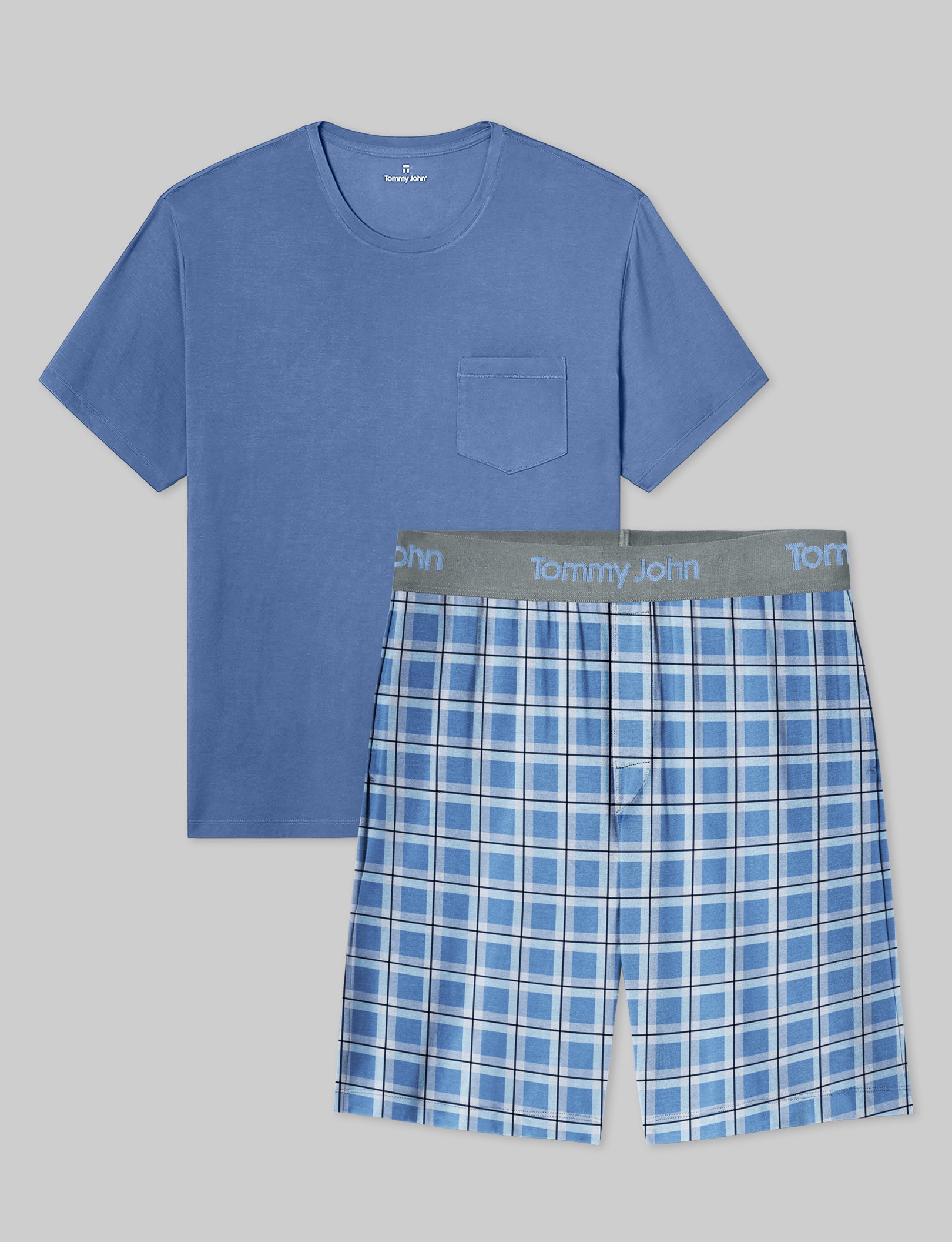 Second Skin Sleep Pocket Tee & Short Set