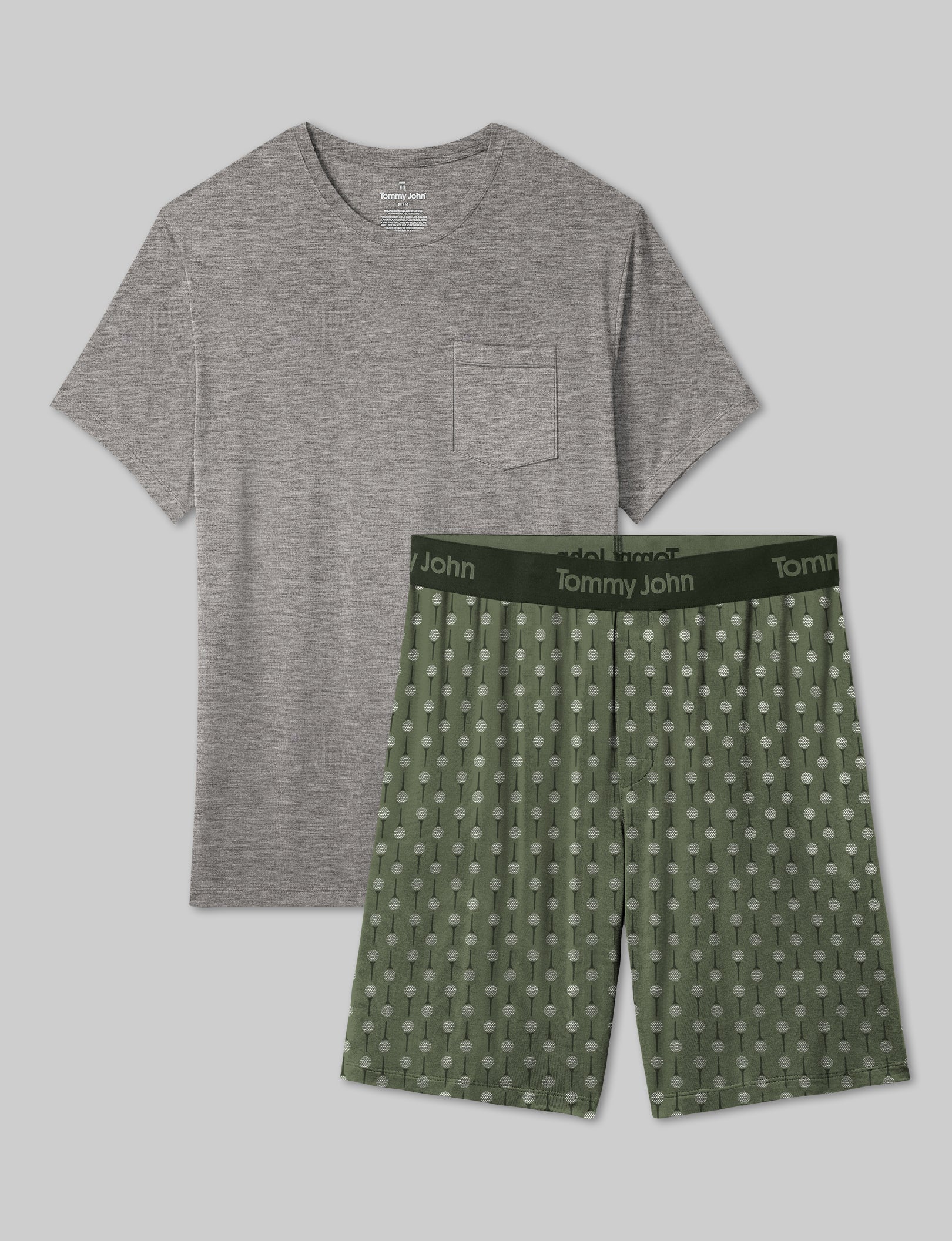 Second Skin Sleep Pocket Tee & Short Set