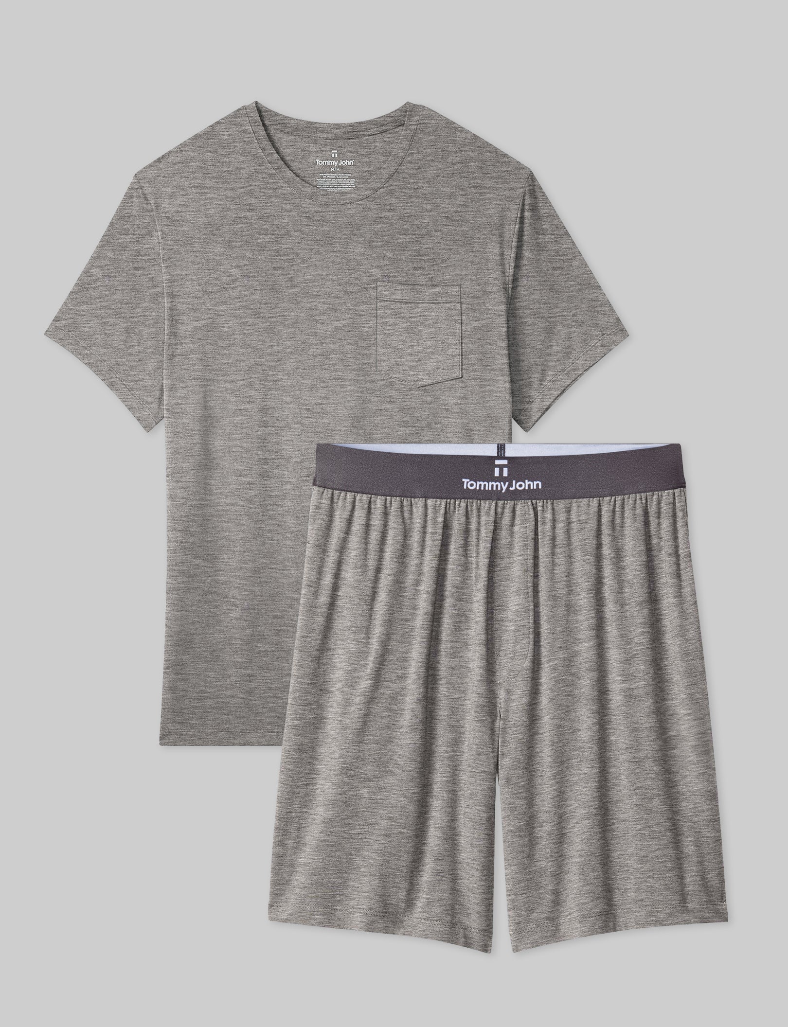 Second Skin Sleep Crew Neck Pocket Tee