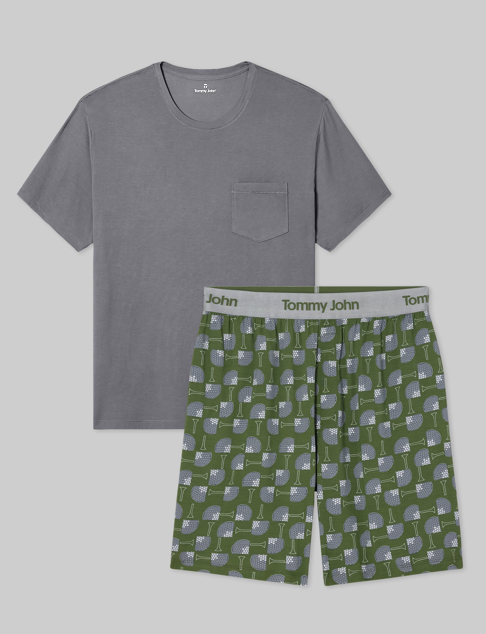 Second Skin Sleep Pocket Tee & Short Set