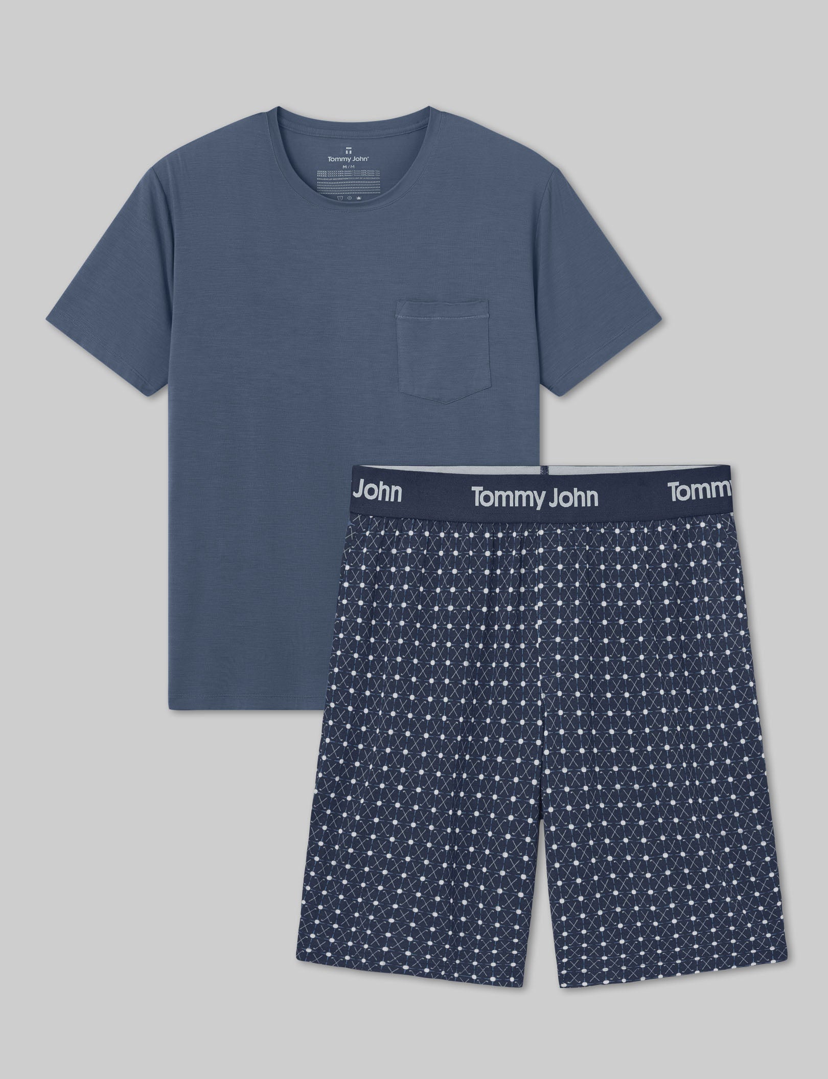 Second Skin Sleep Pocket Tee & Short Set