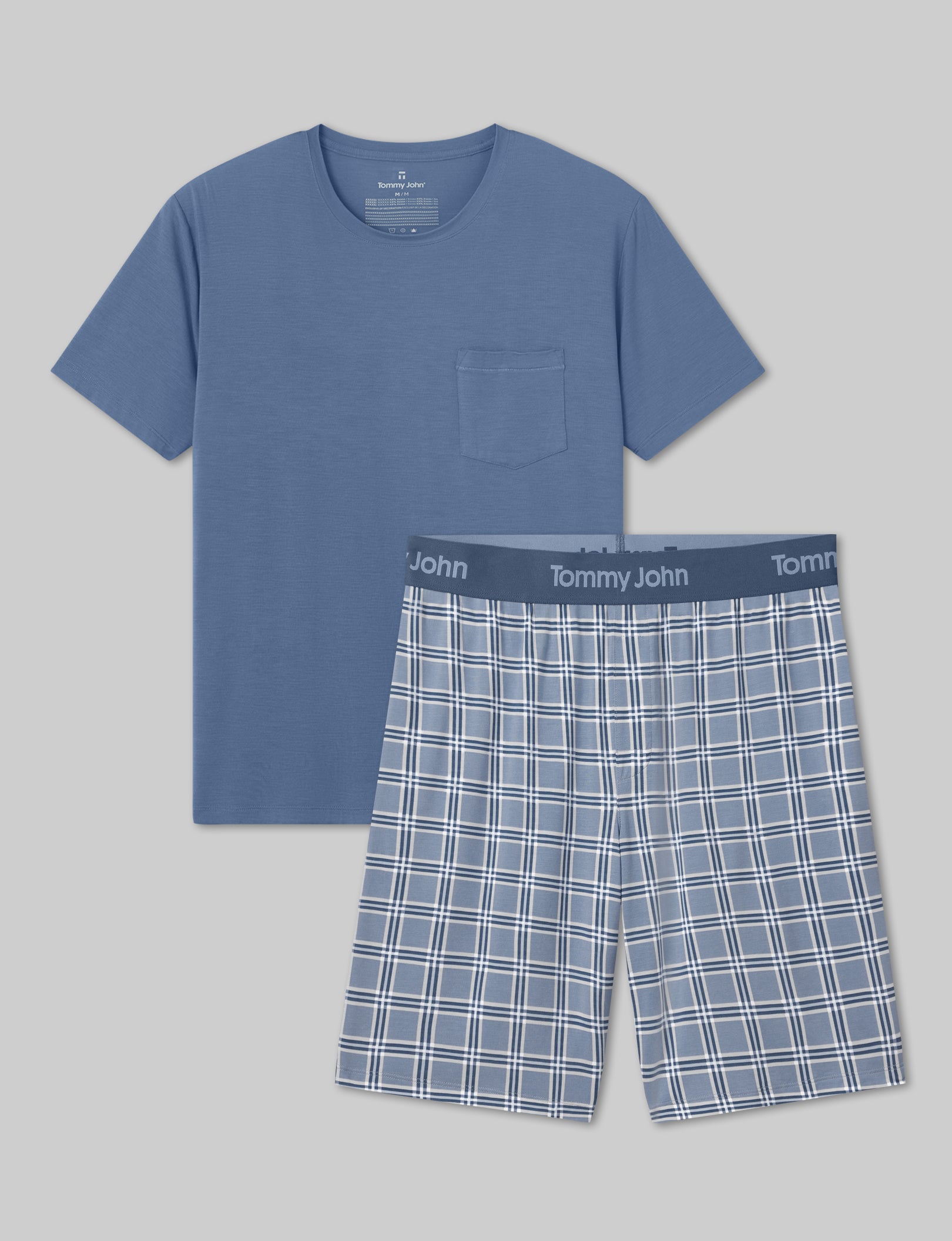 Second Skin Sleep Pocket Tee & Short Set