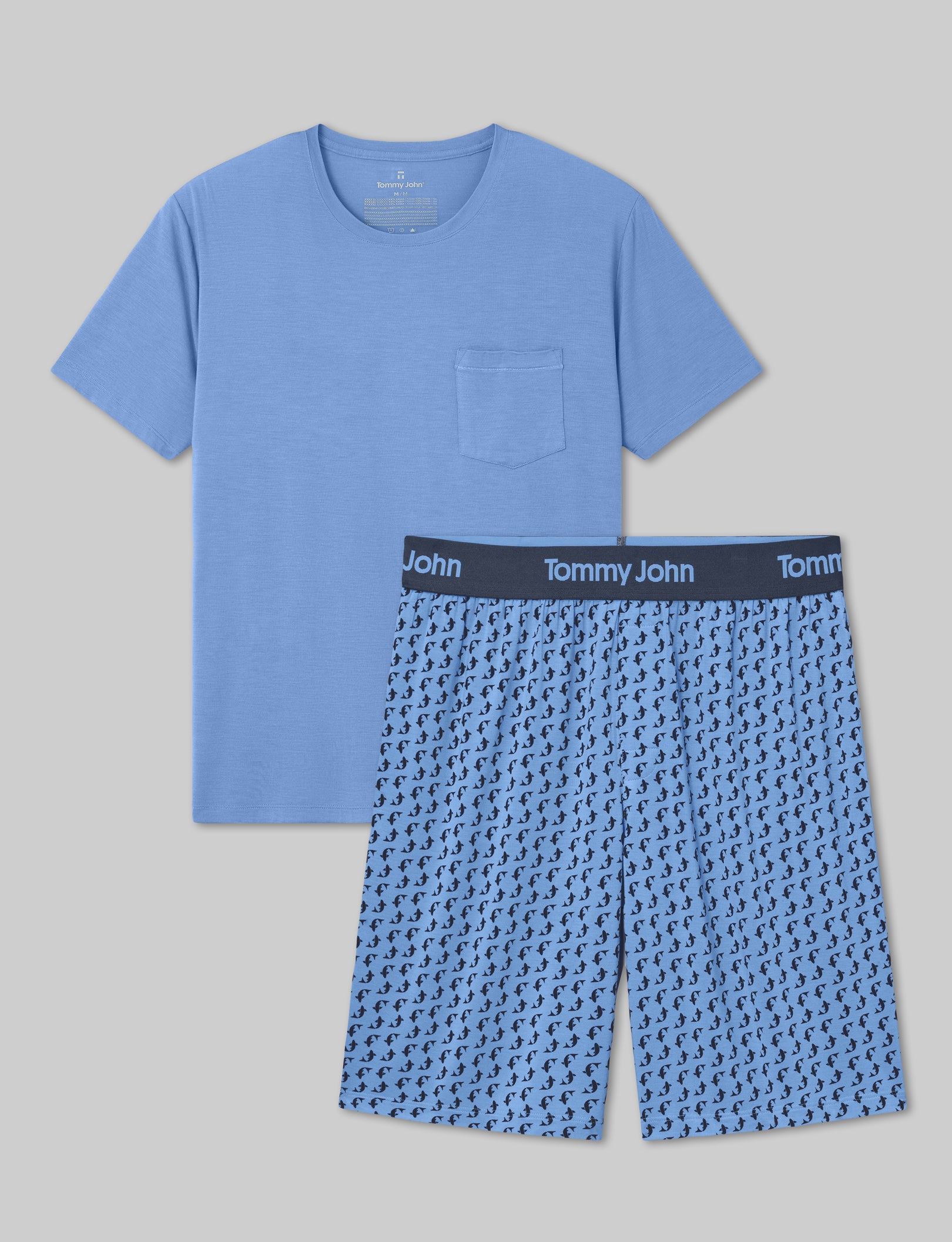 Second Skin Sleep Pocket Tee & Short Set