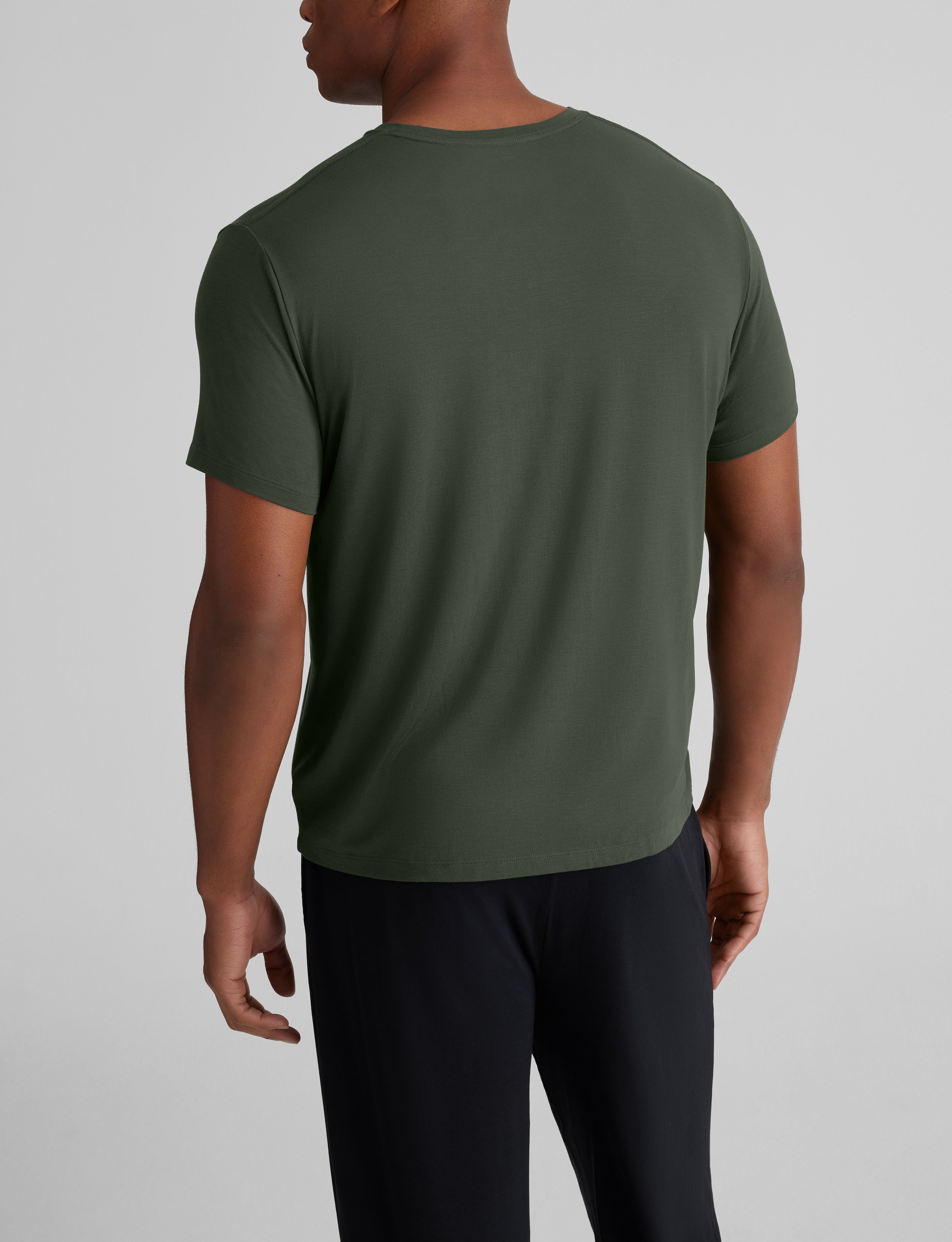 Second Skin Sleep Crew Neck Pocket Tee