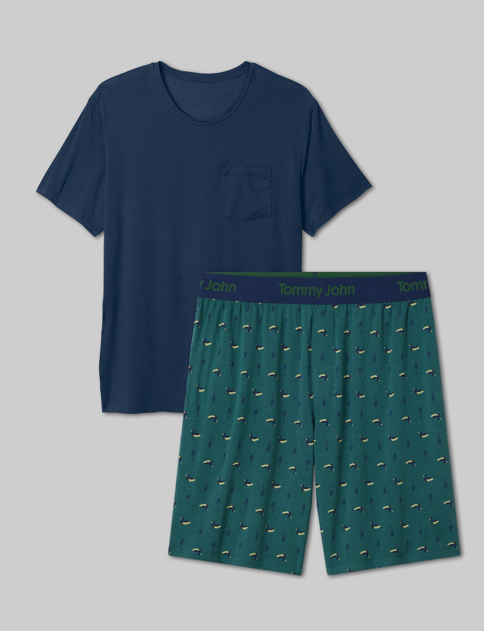 Second Skin Sleep Pocket Tee & Short Set