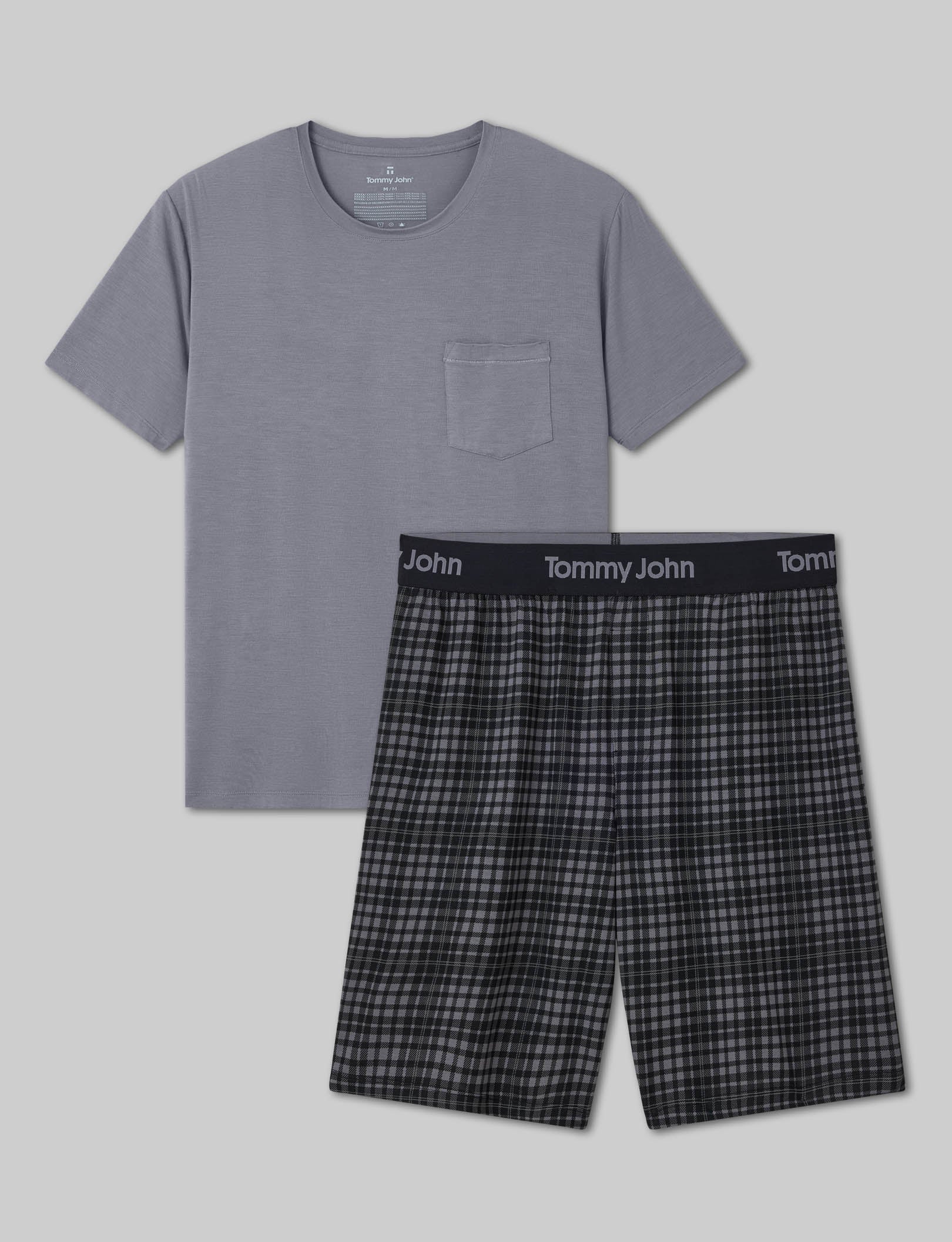 Second Skin Sleep Pocket Tee & Short Set
