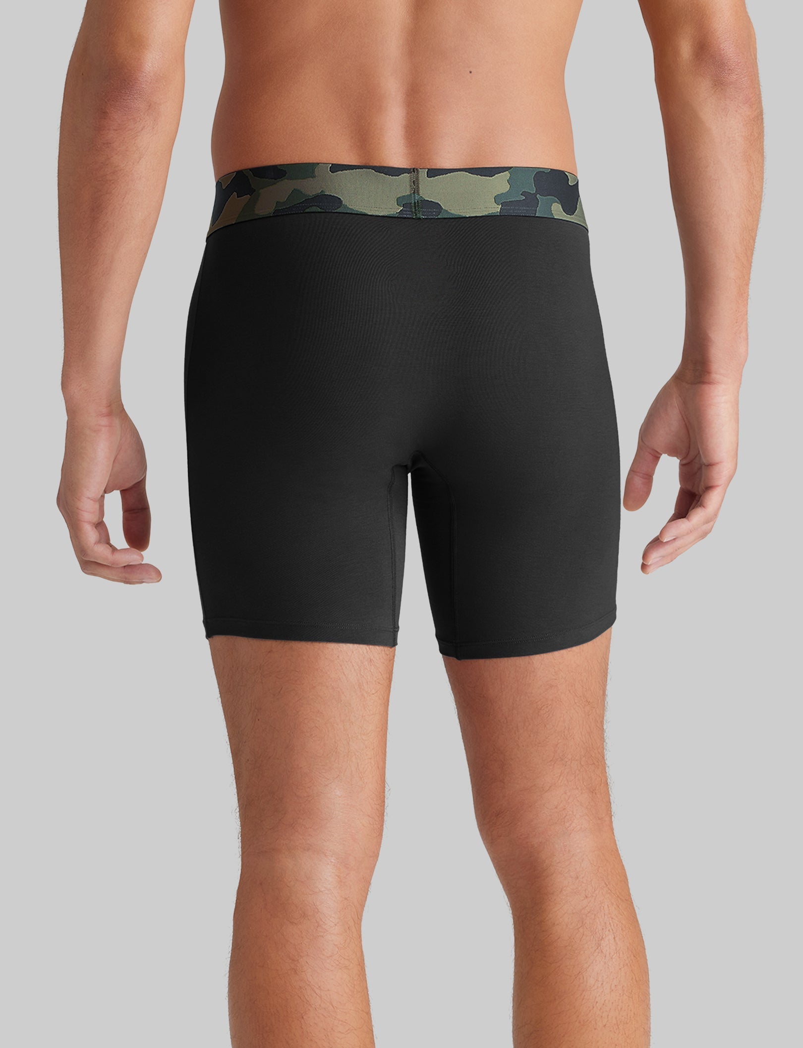 Cool Cotton Mid-Length Boxer Brief 6"