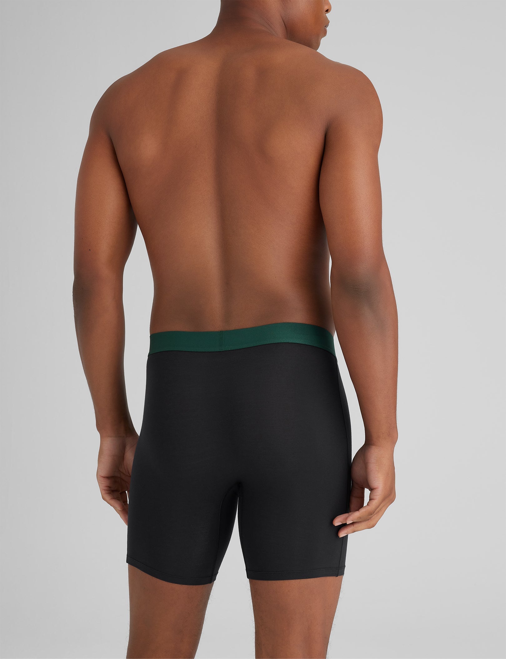 Cool Cotton Mid-Length Boxer Brief 6"