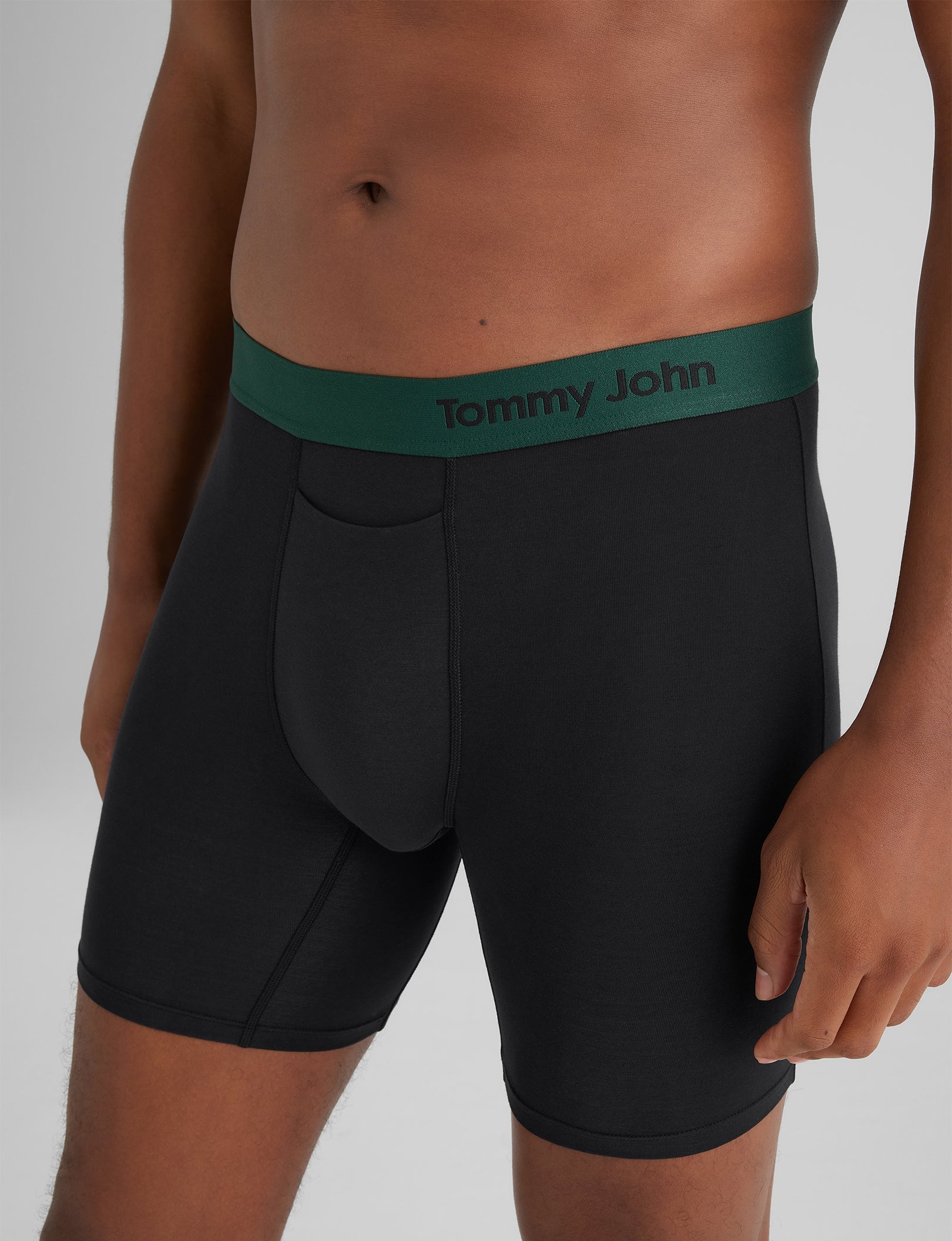 Cool Cotton Mid-Length Boxer Brief 6"