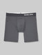 Cool Cotton Mid-Length Boxer Brief 6"::Iron Grey::Swatch